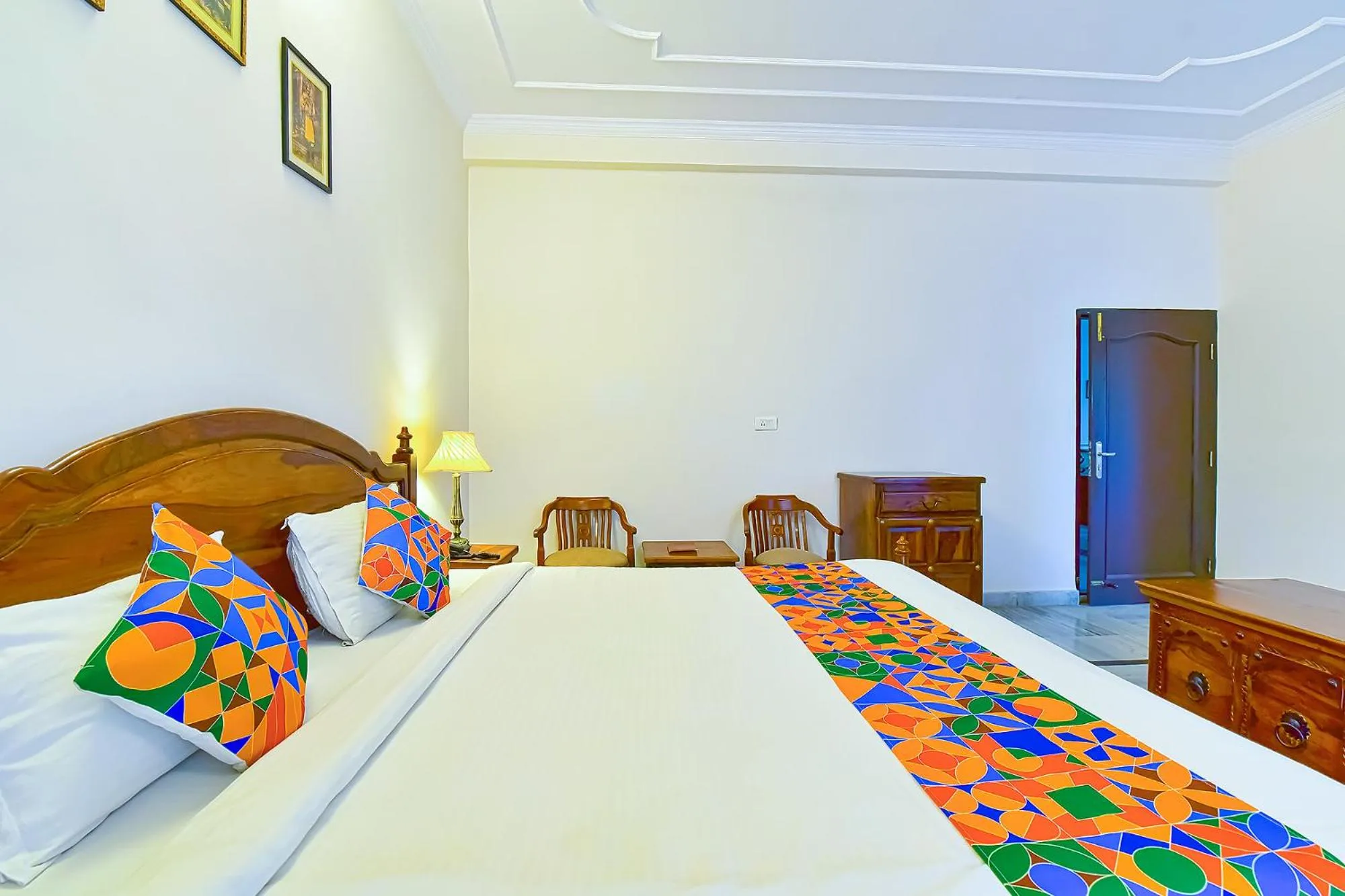 Bedroom in Hotel Harsoli Haveli