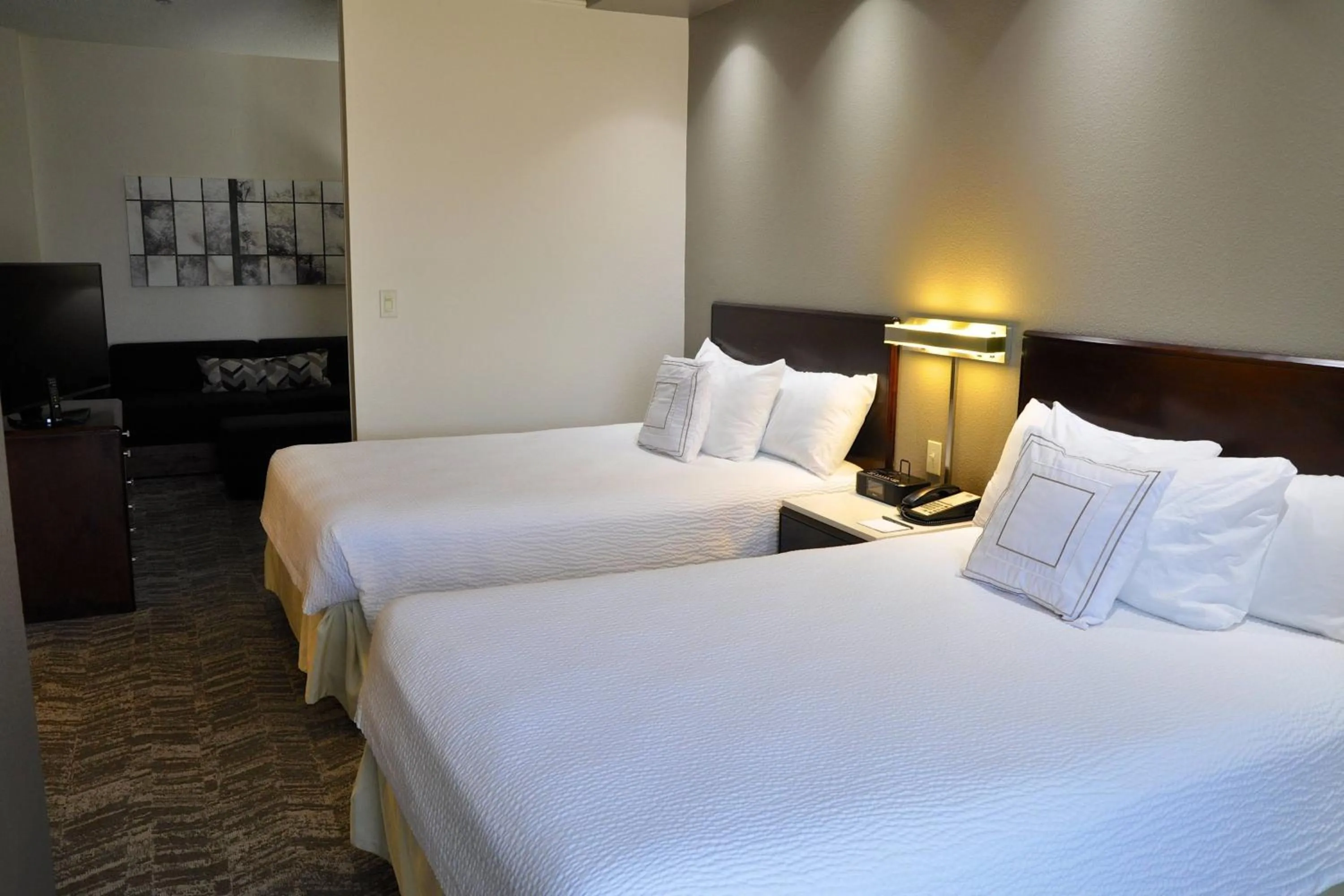 Photo of the whole room, Bed in SpringHill Suites Houston Katy Mills