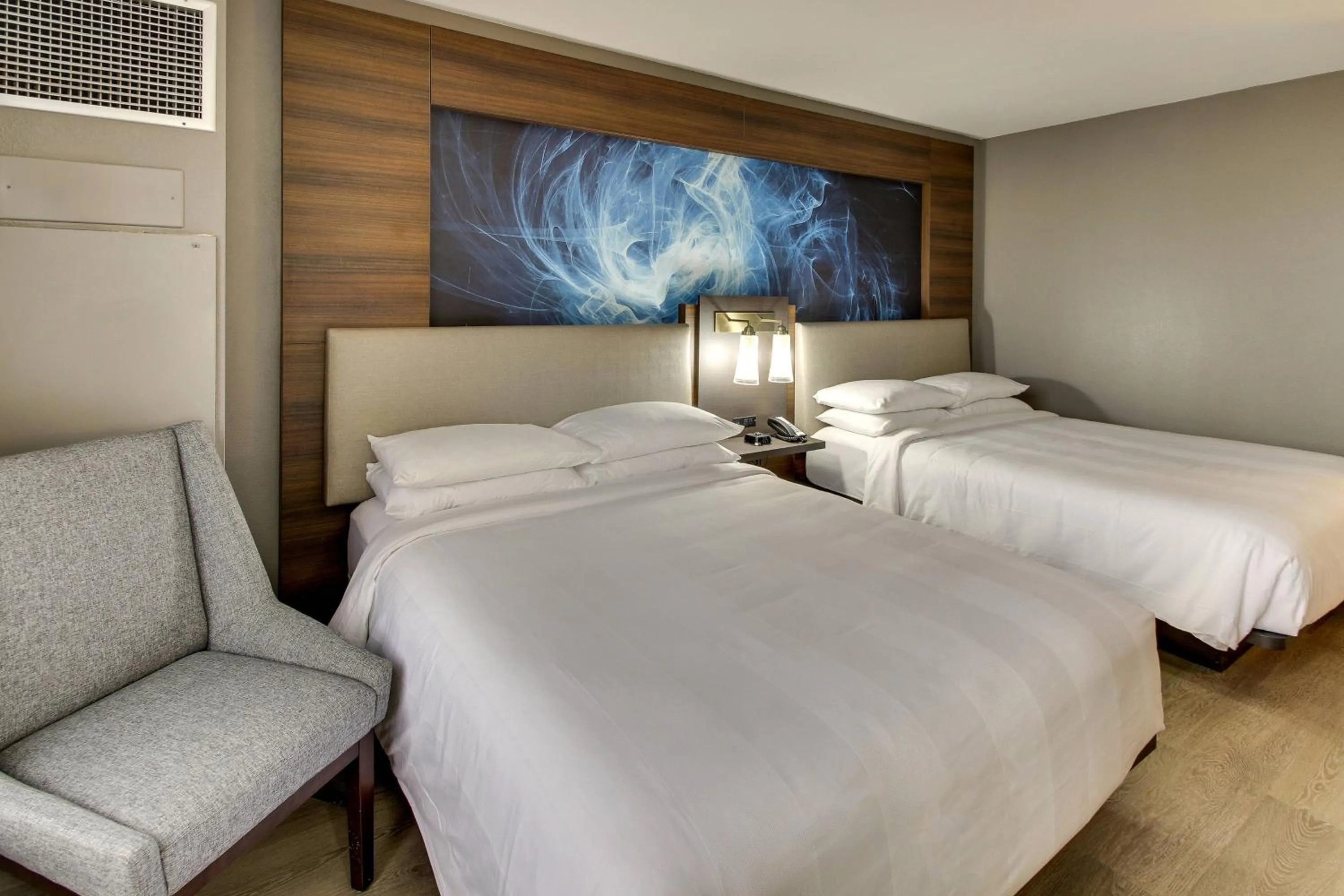 Photo of the whole room, Bed in Huntsville Marriott at the Space & Rocket Center