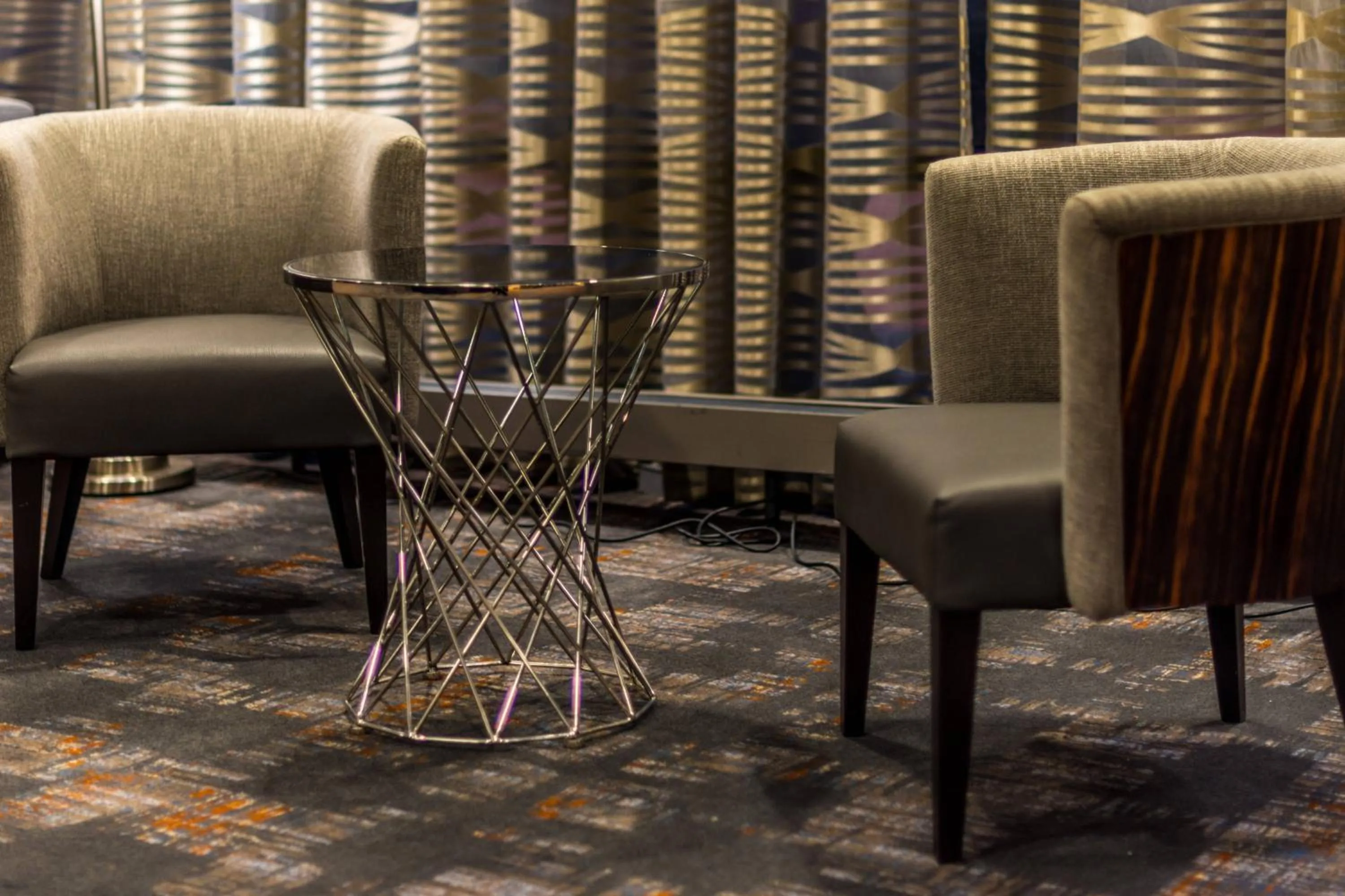 Lounge or bar in Huntsville Marriott at the Space & Rocket Center