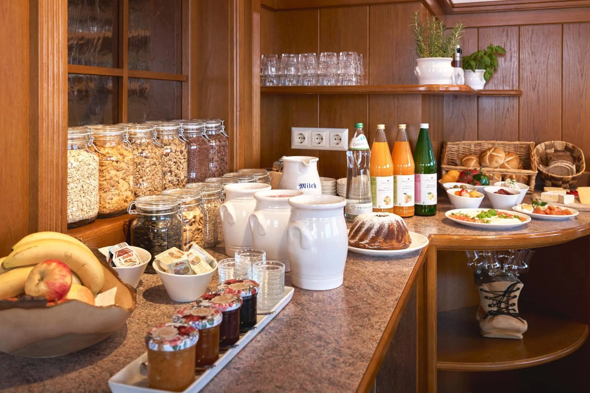 Breakfast in Pension Vier Jahreszeiten