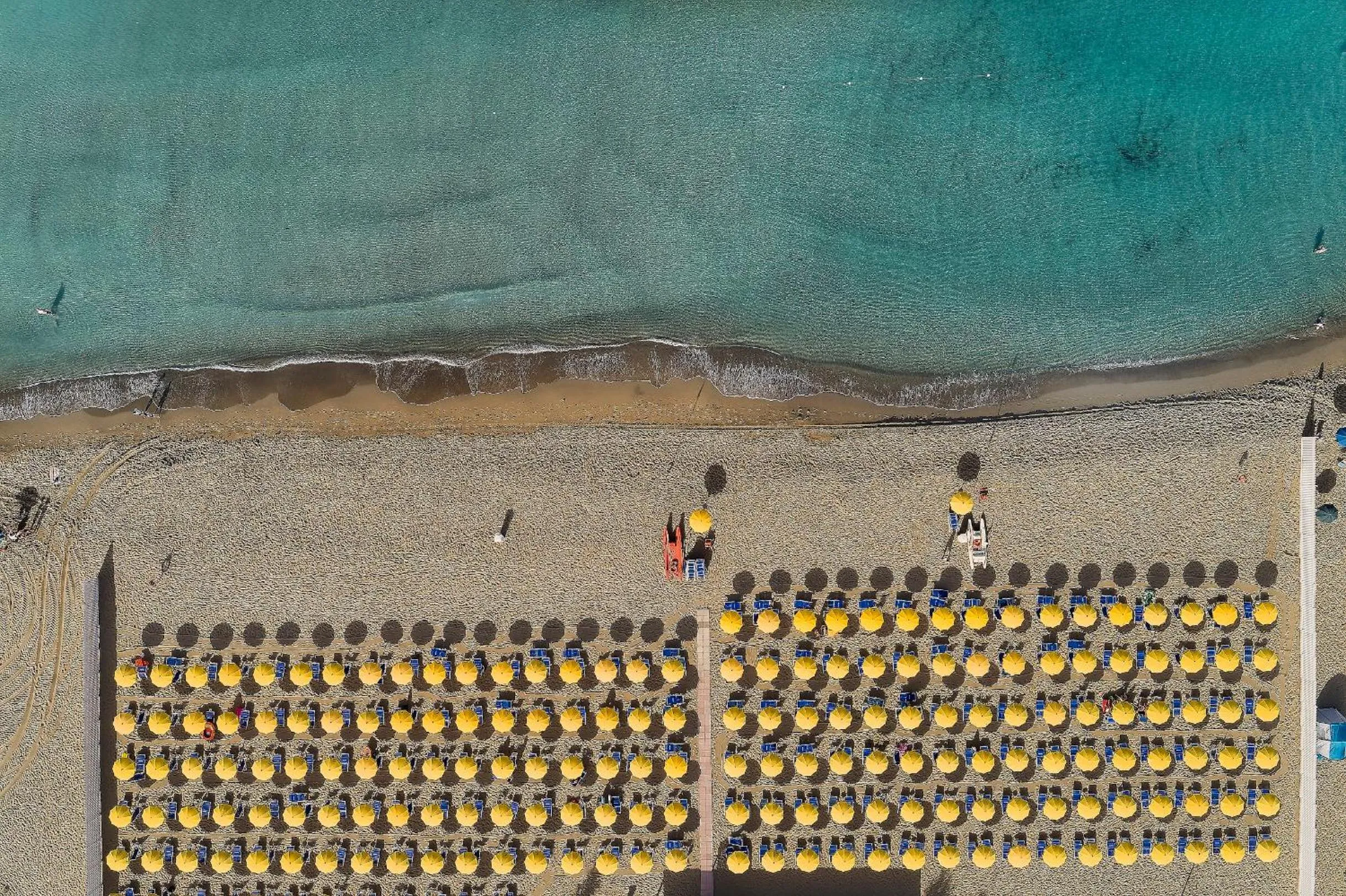 Beach in Hotel Le Palme