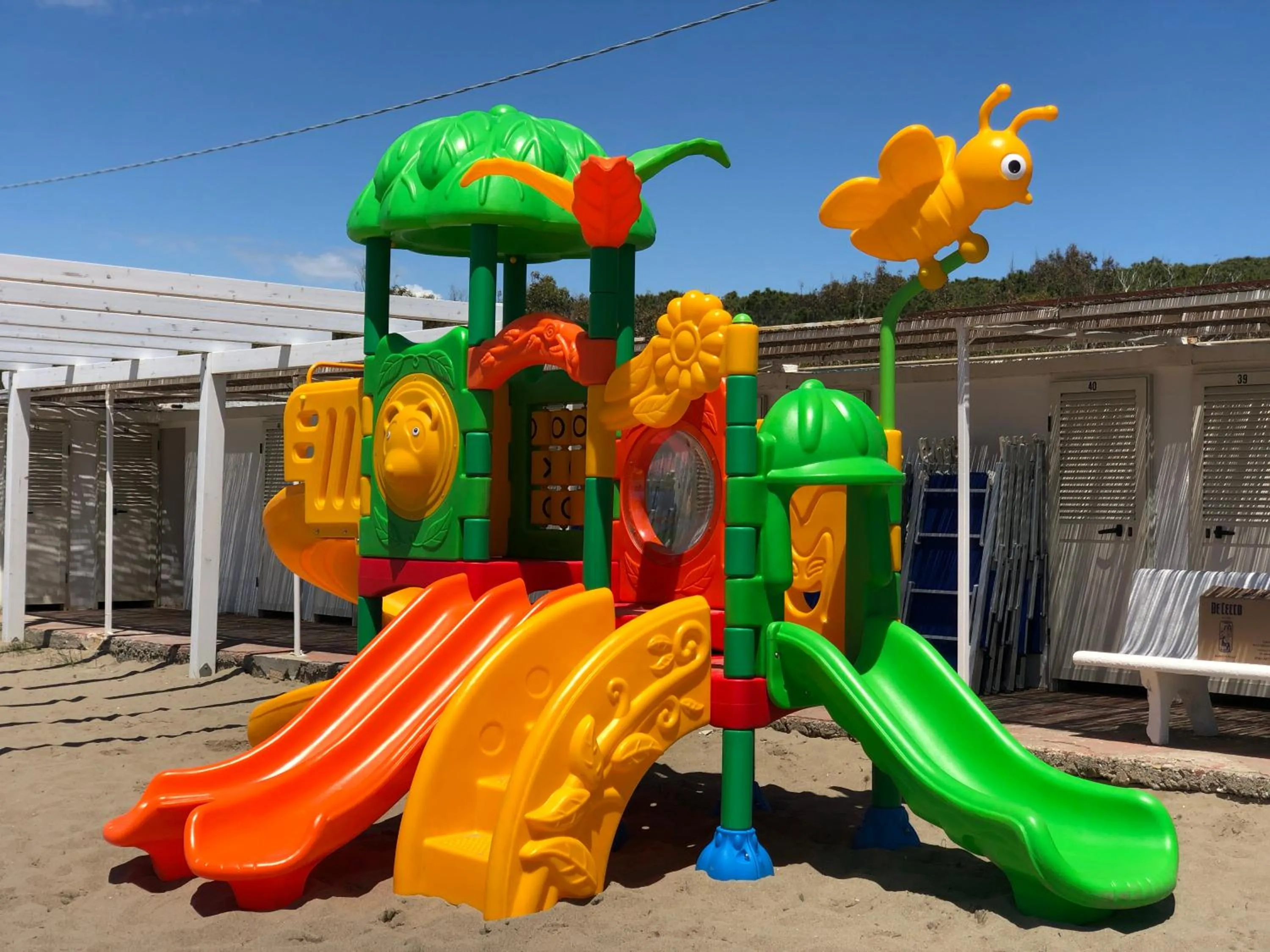 Children play ground in Hotel Le Palme