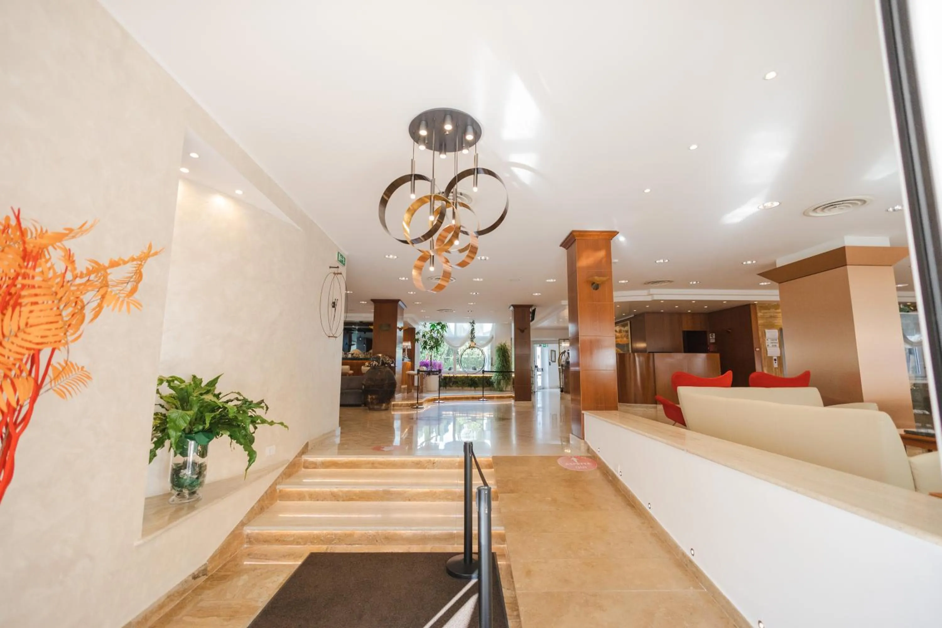 Lobby or reception in Hotel Le Palme