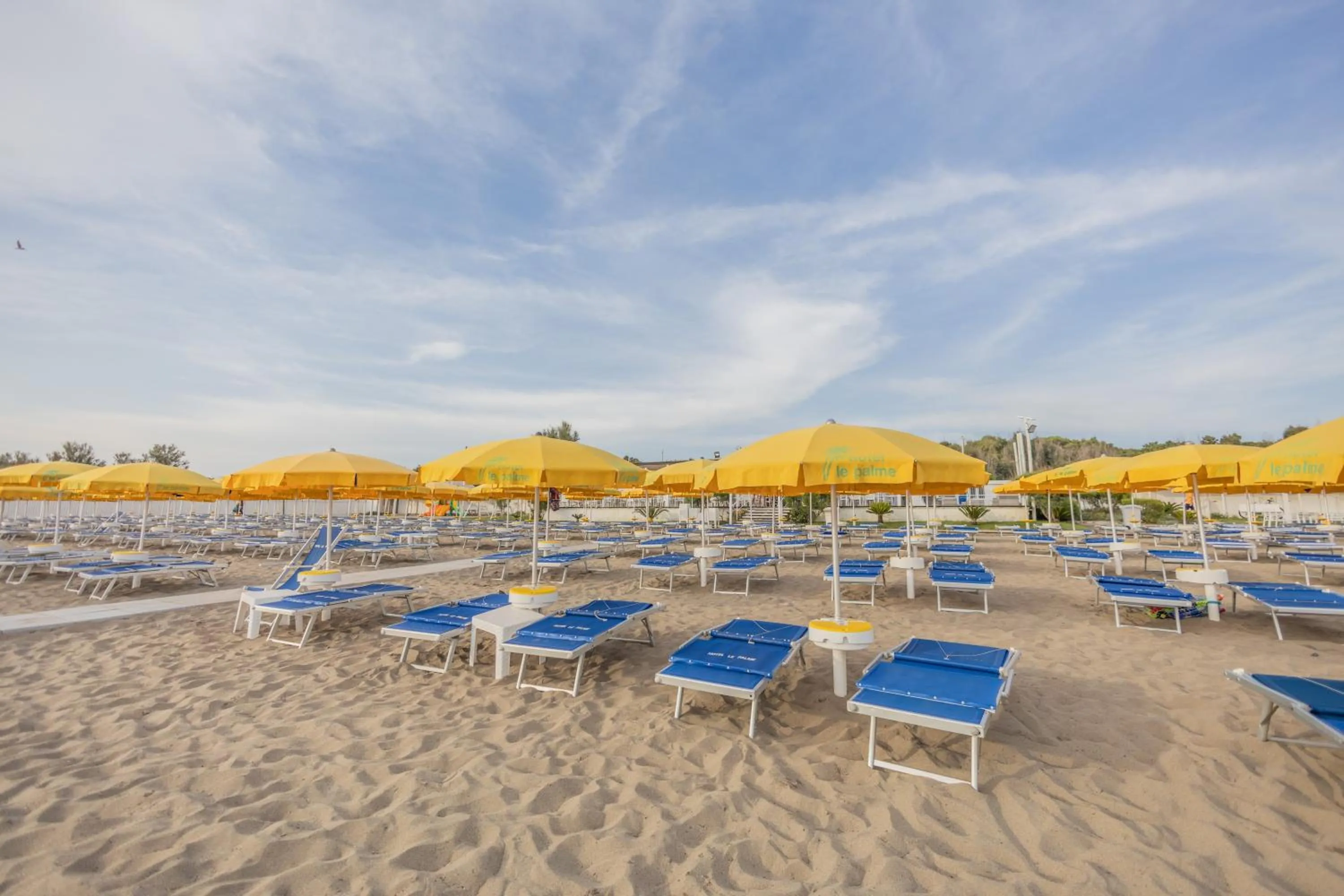 Beach in Hotel Le Palme