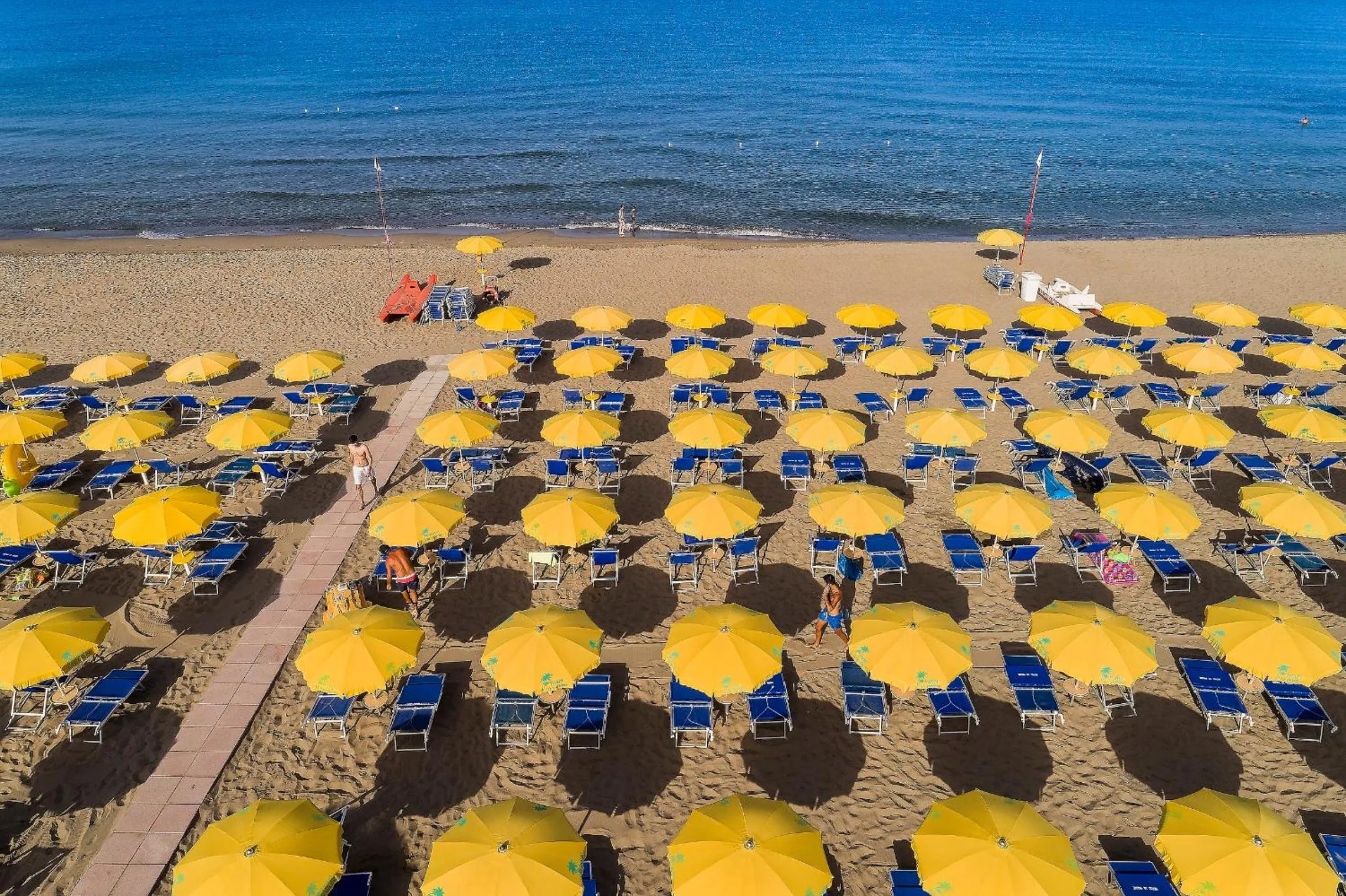 Beach in Hotel Le Palme