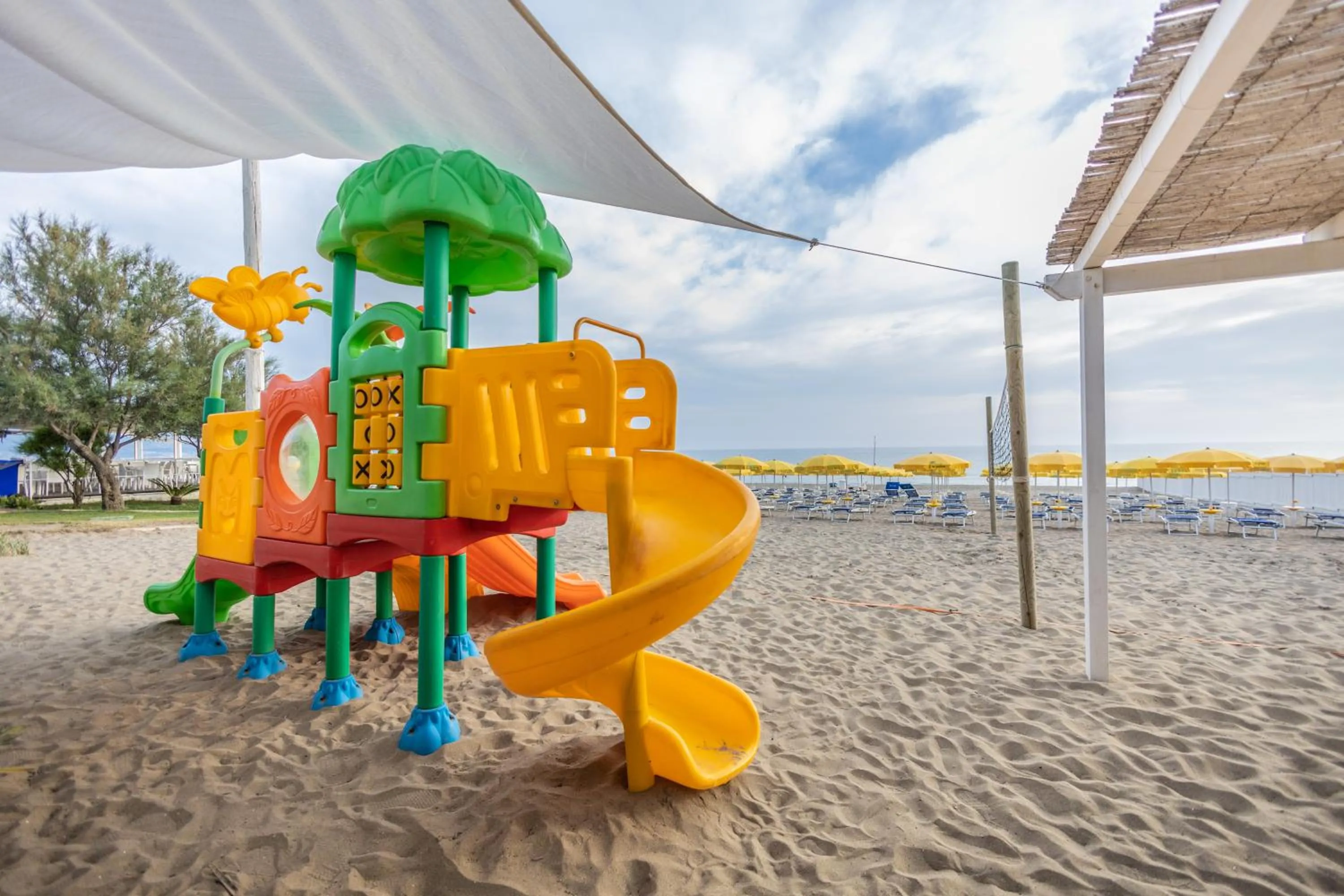 Children play ground in Hotel Le Palme