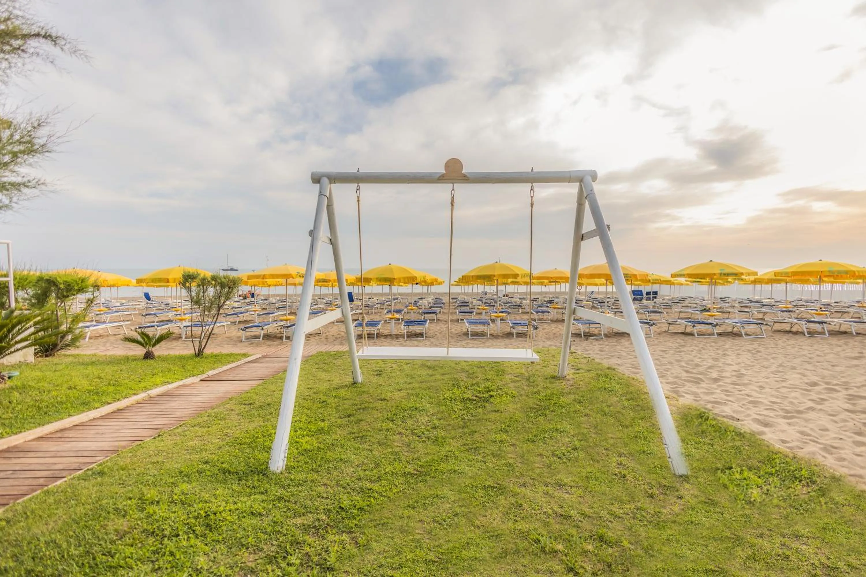 Beach in Hotel Le Palme