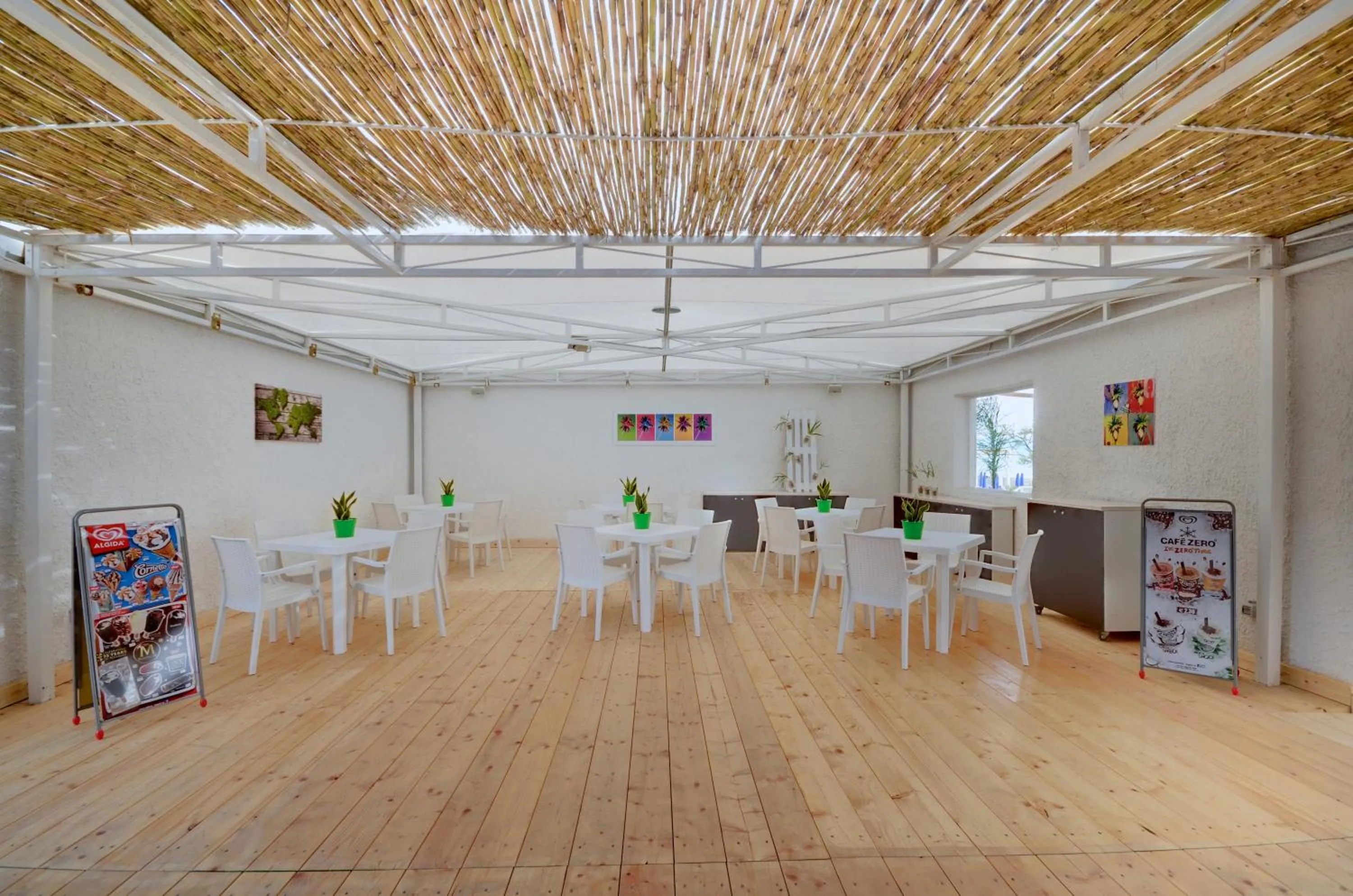 On site in Hotel Le Palme