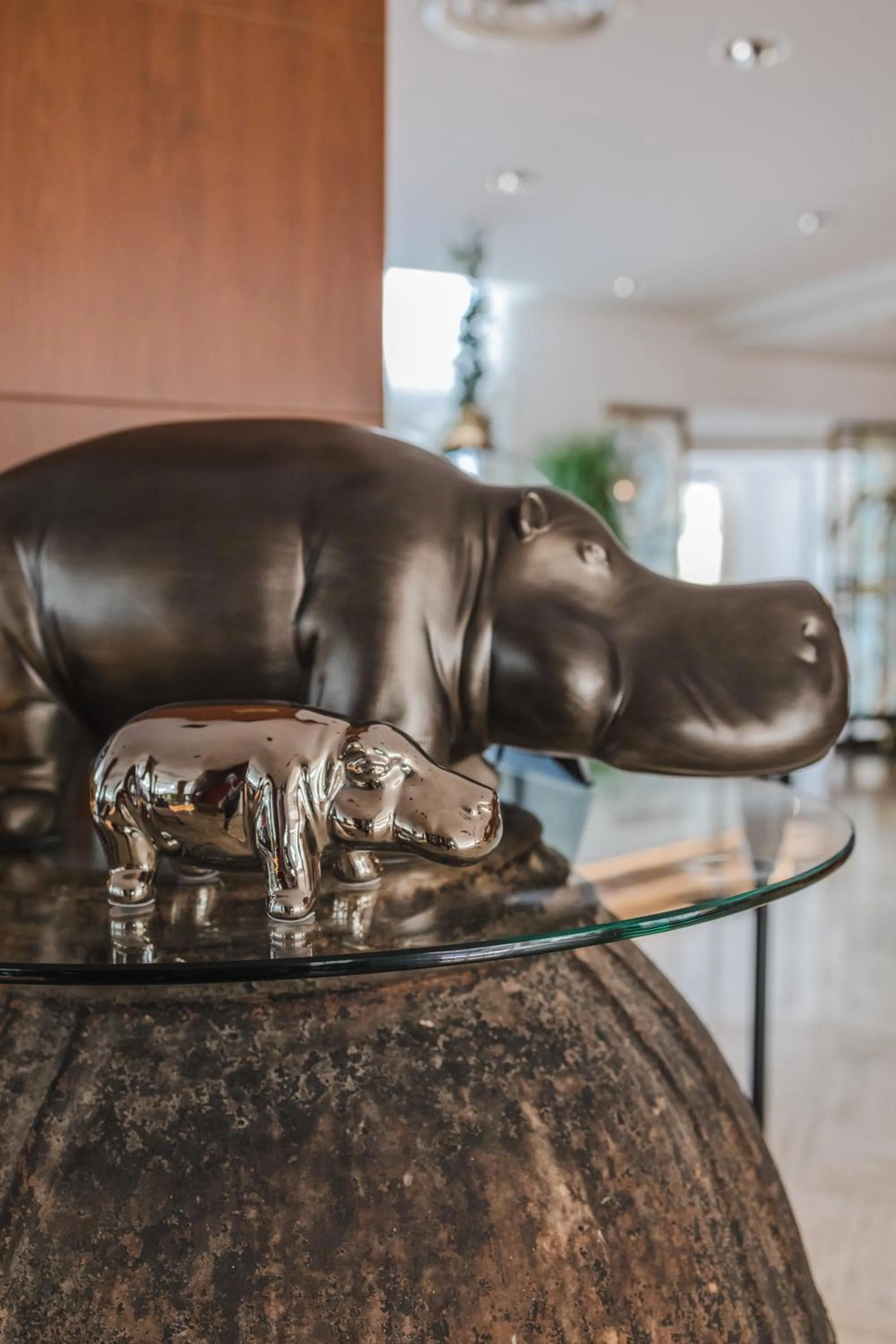 Lobby or reception in Hotel Le Palme