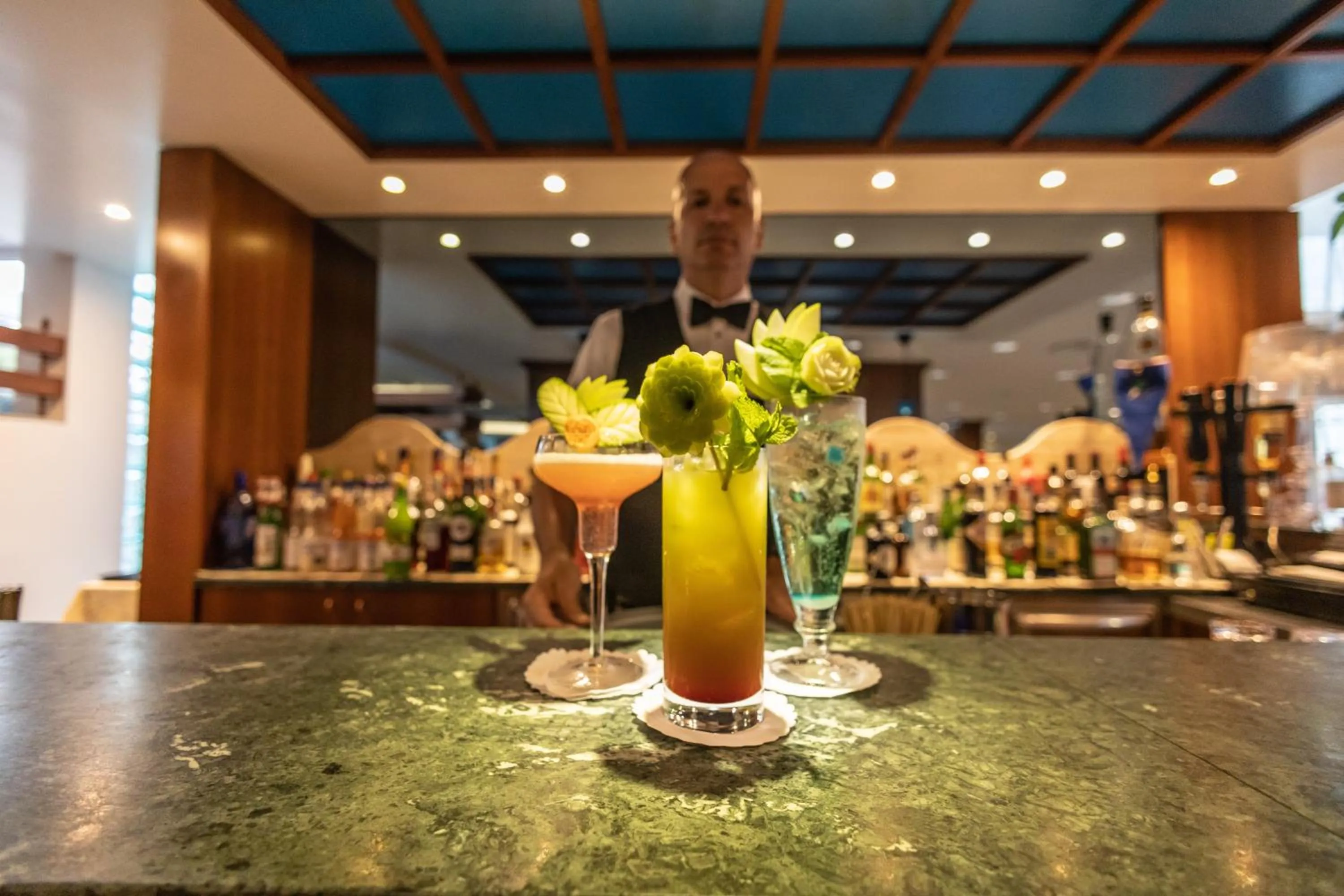 Lounge or bar in Hotel Le Palme