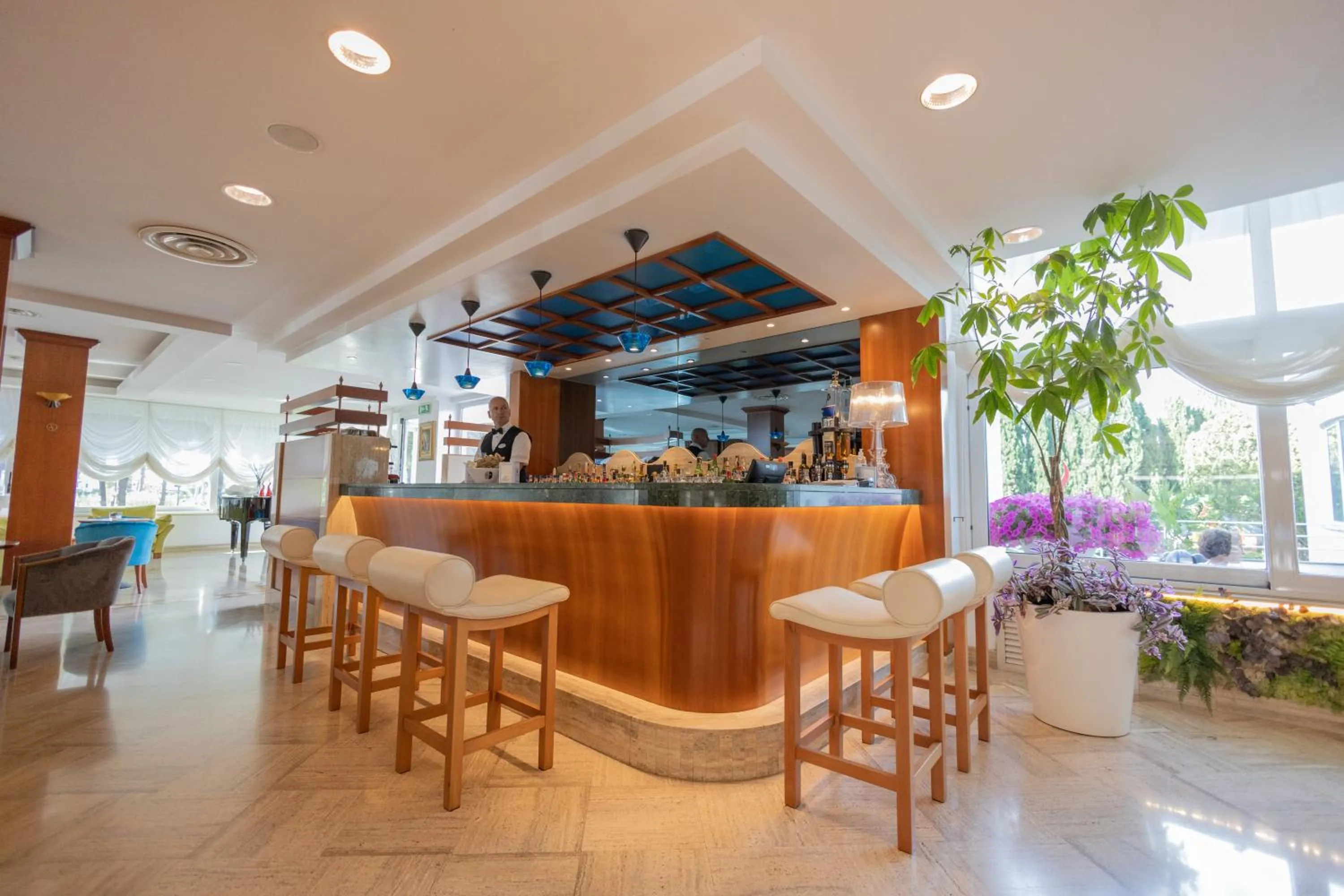 Lounge or bar in Hotel Le Palme