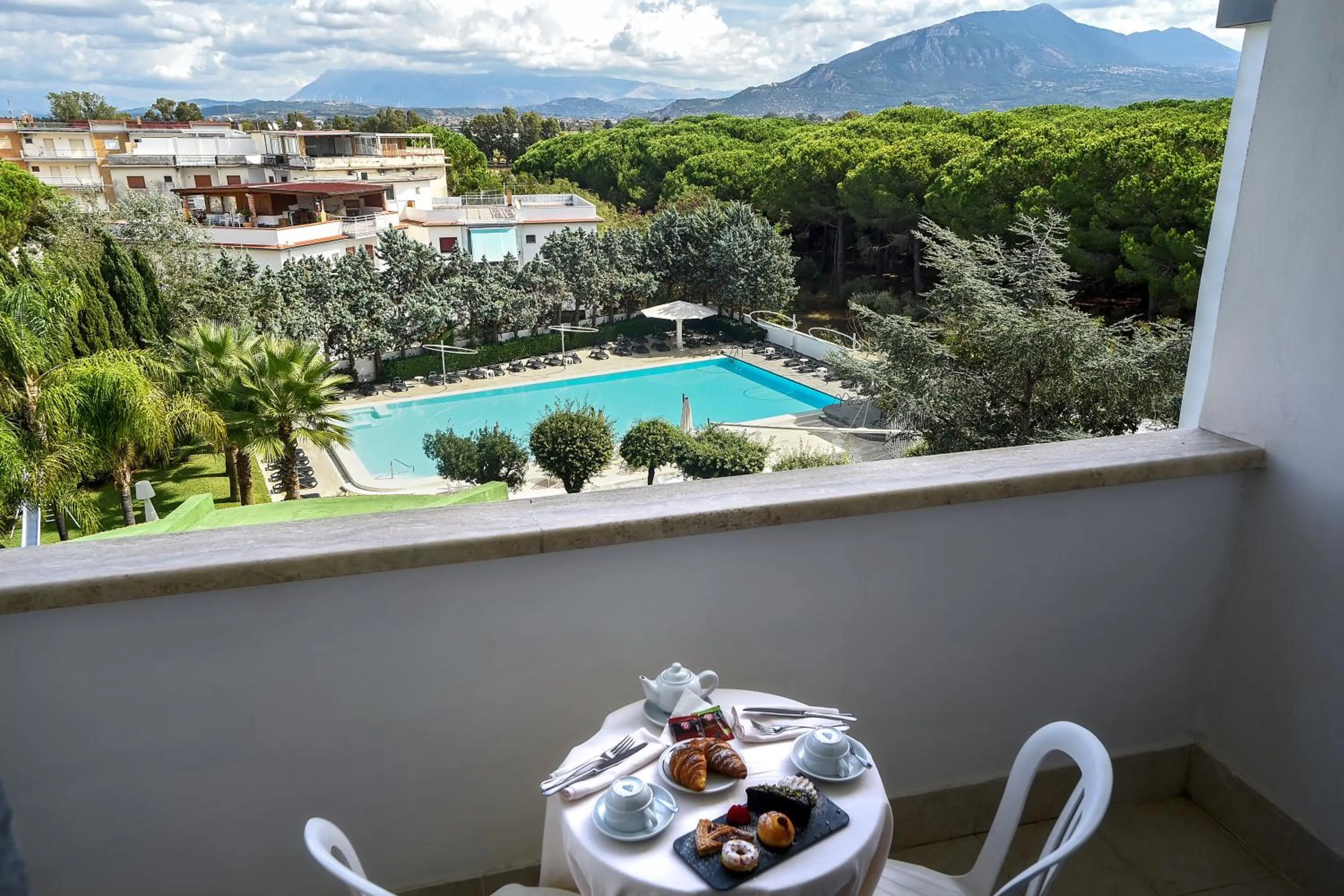 Natural landscape in Hotel Le Palme