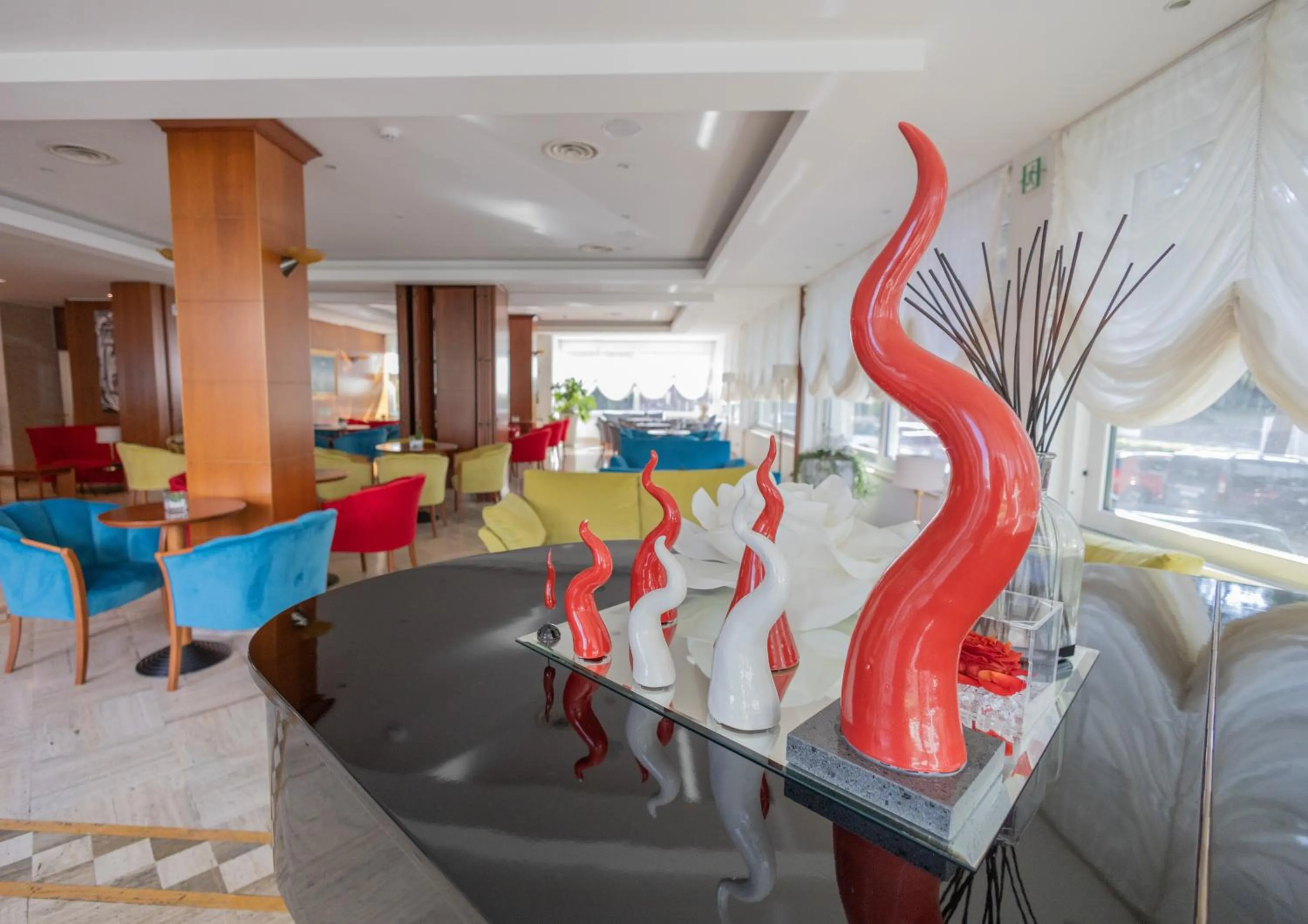 Lobby or reception in Hotel Le Palme