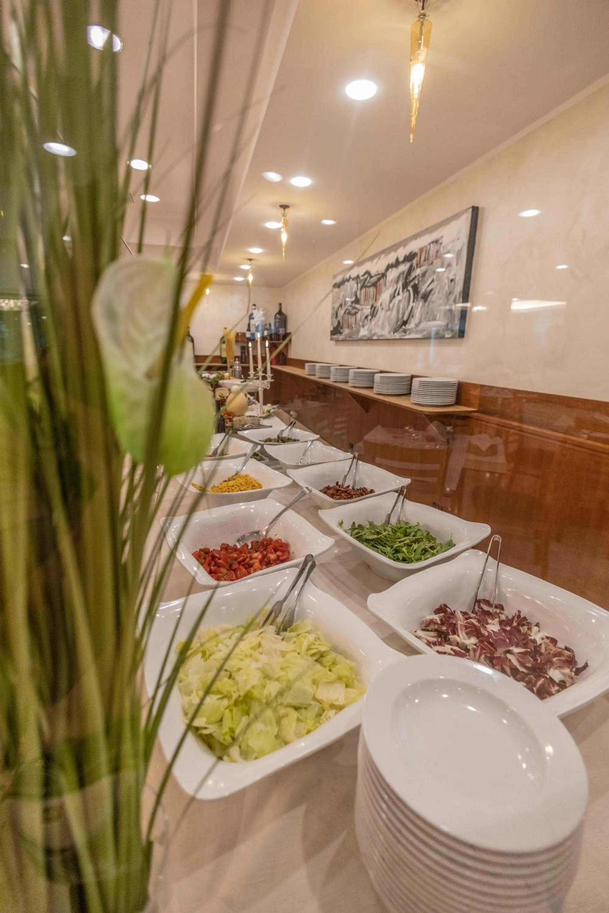 Restaurant/places to eat in Hotel Le Palme