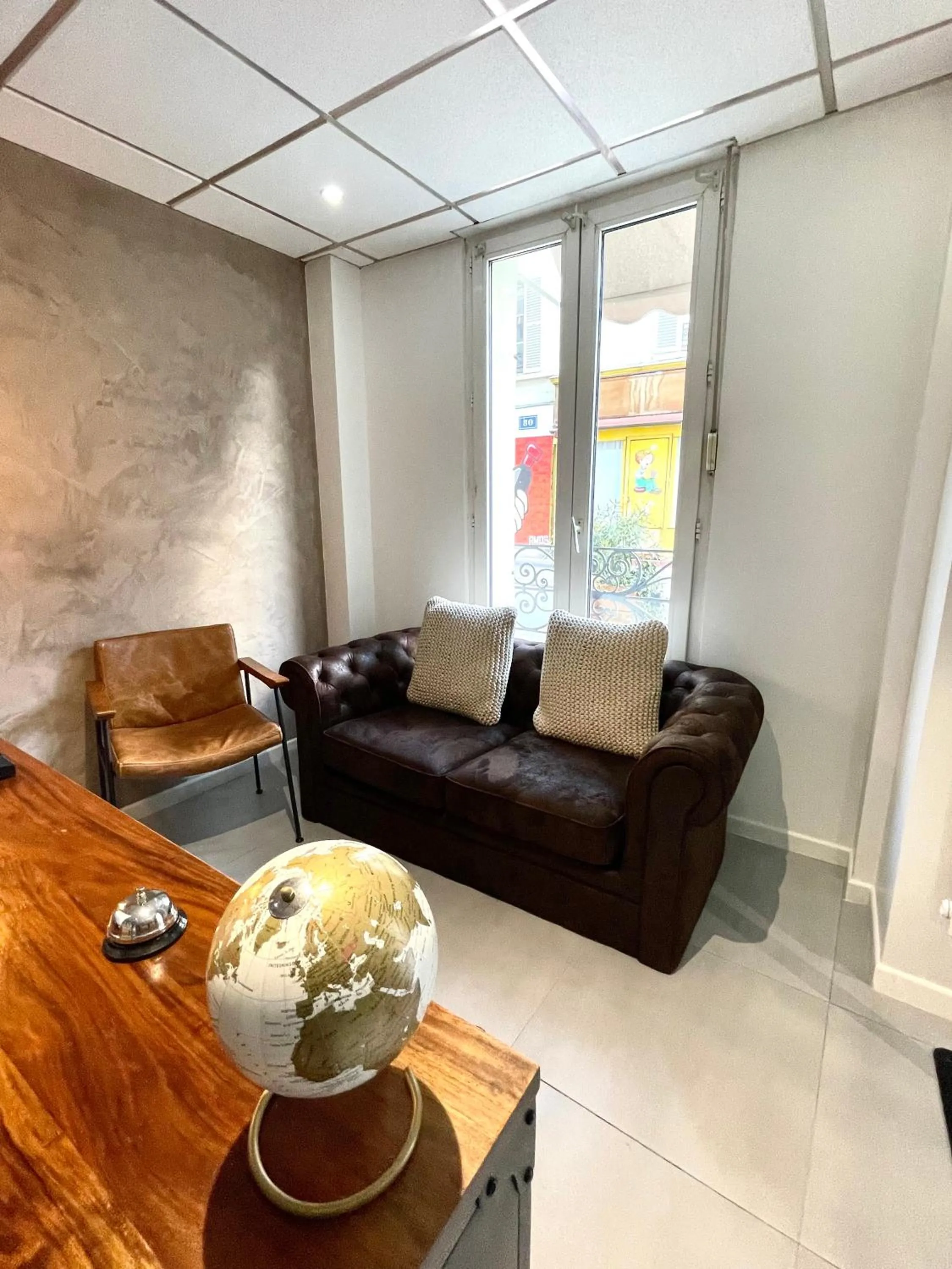 Lobby or reception in Tipi