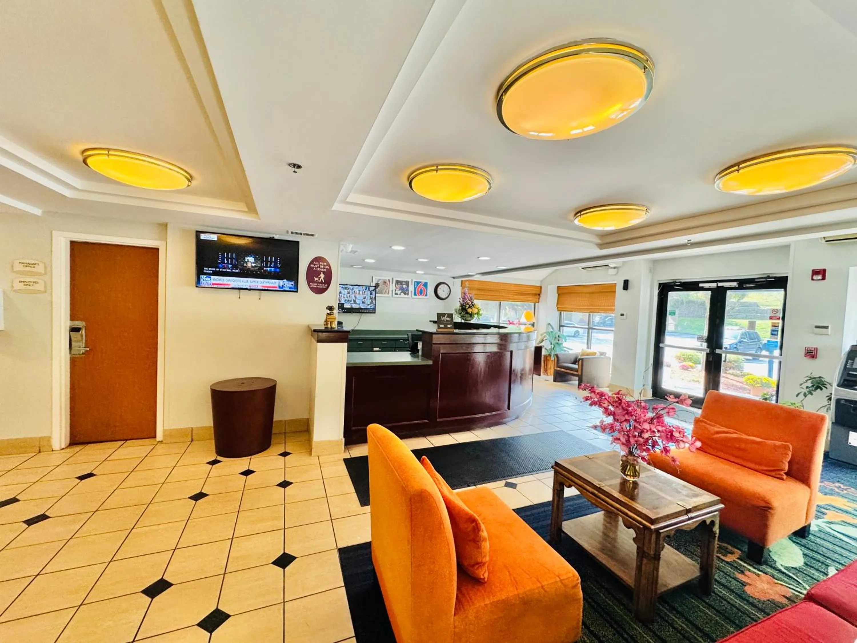 Lobby or reception in Motel 6-Milford, CT