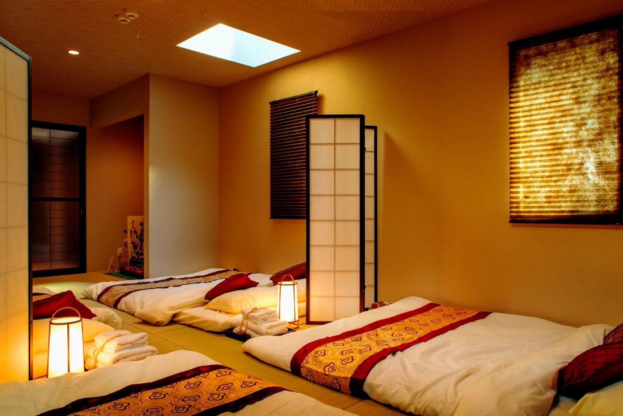 Bedroom, Bed in Samurai House