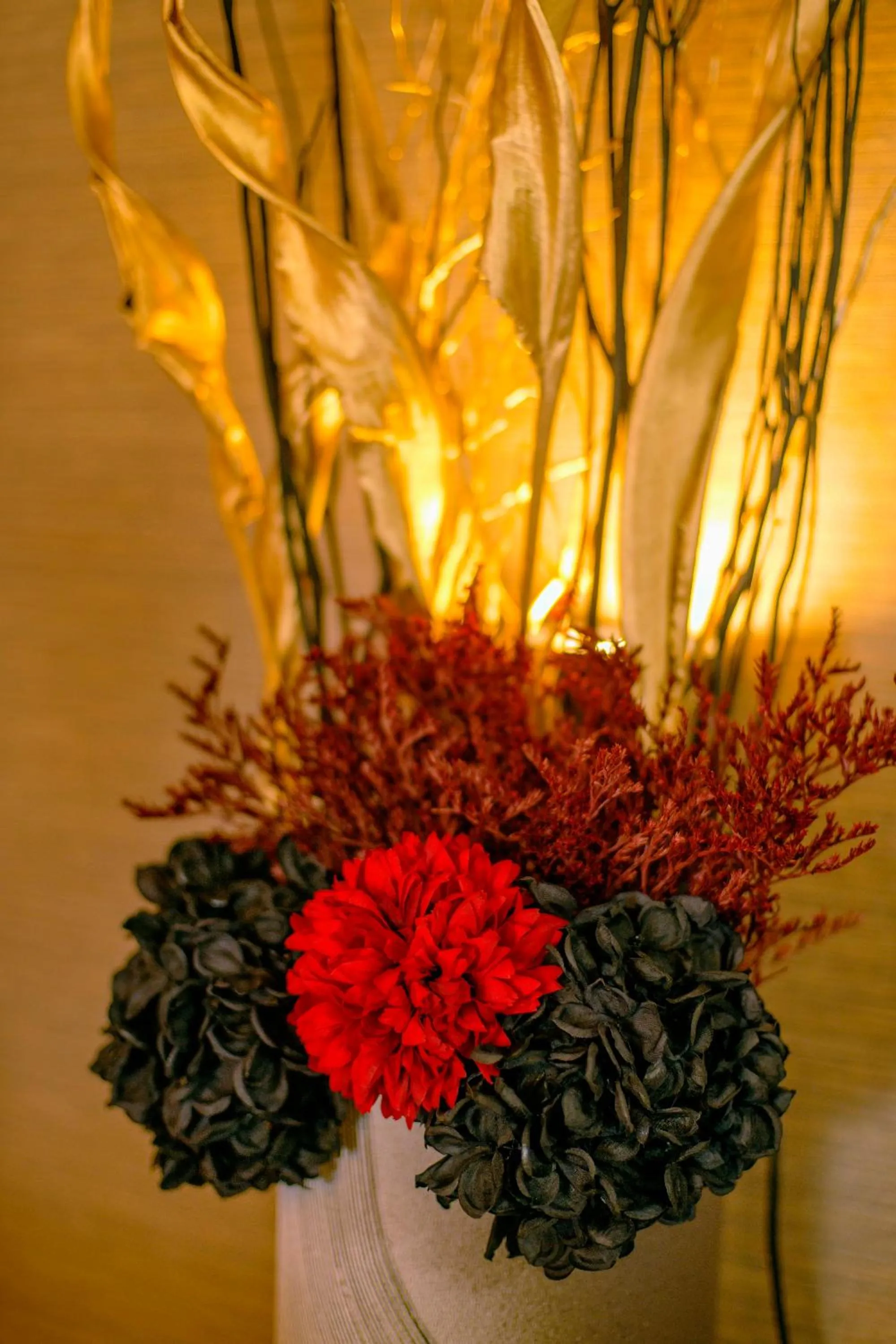 Decorative detail in Samurai House