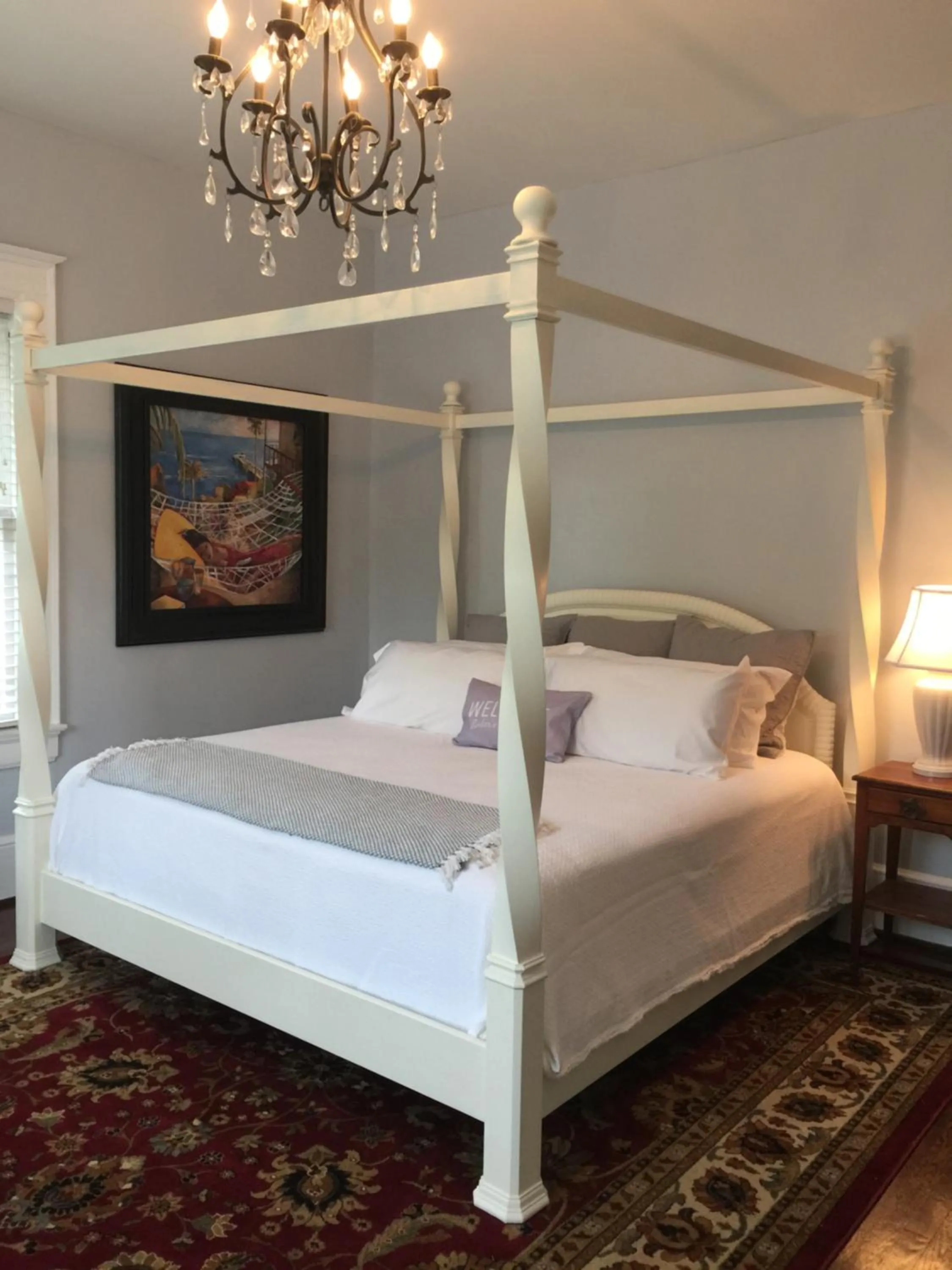 Bed in Baker's Hill Inn