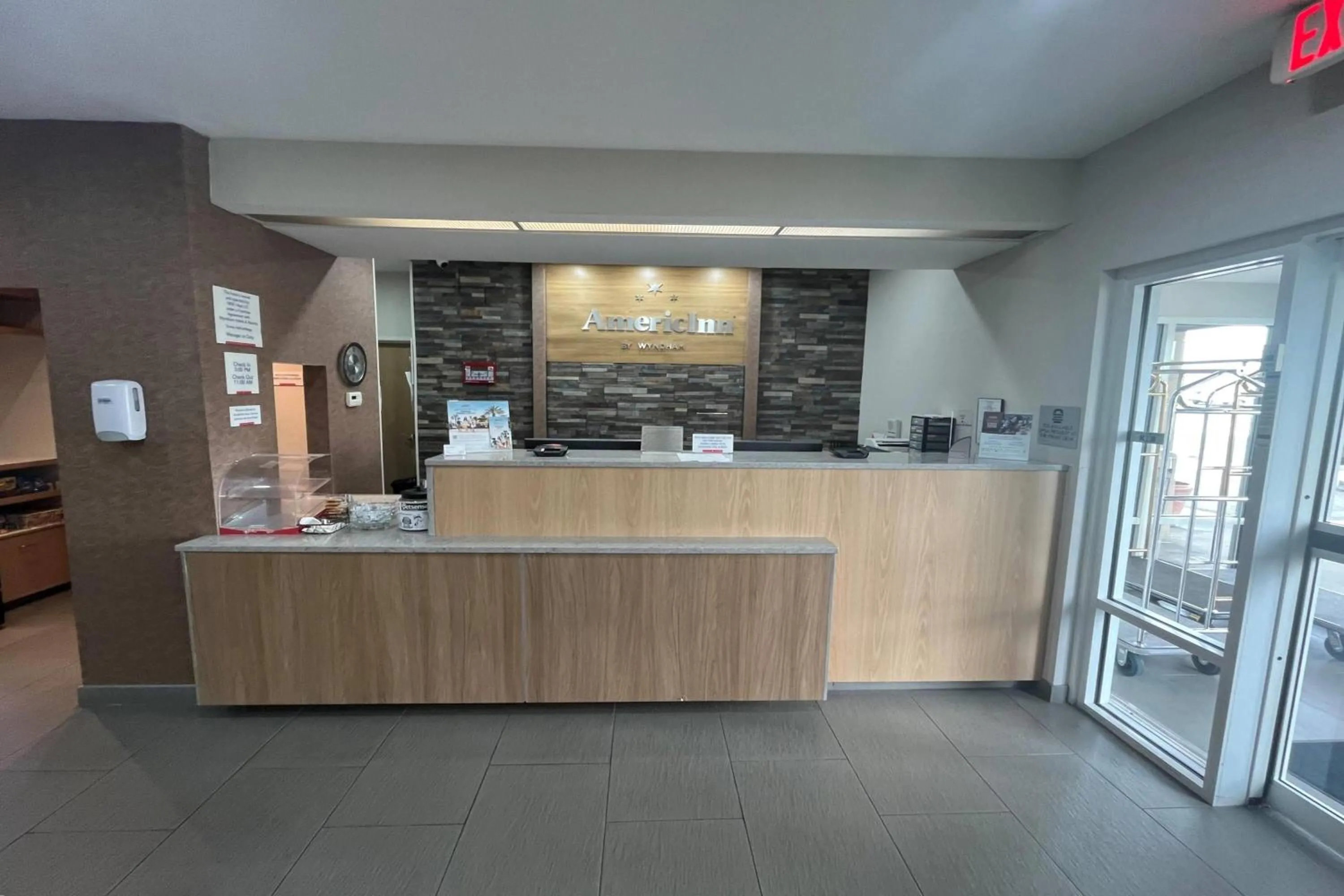 Lobby or reception in AmericInn by Wyndham Hays