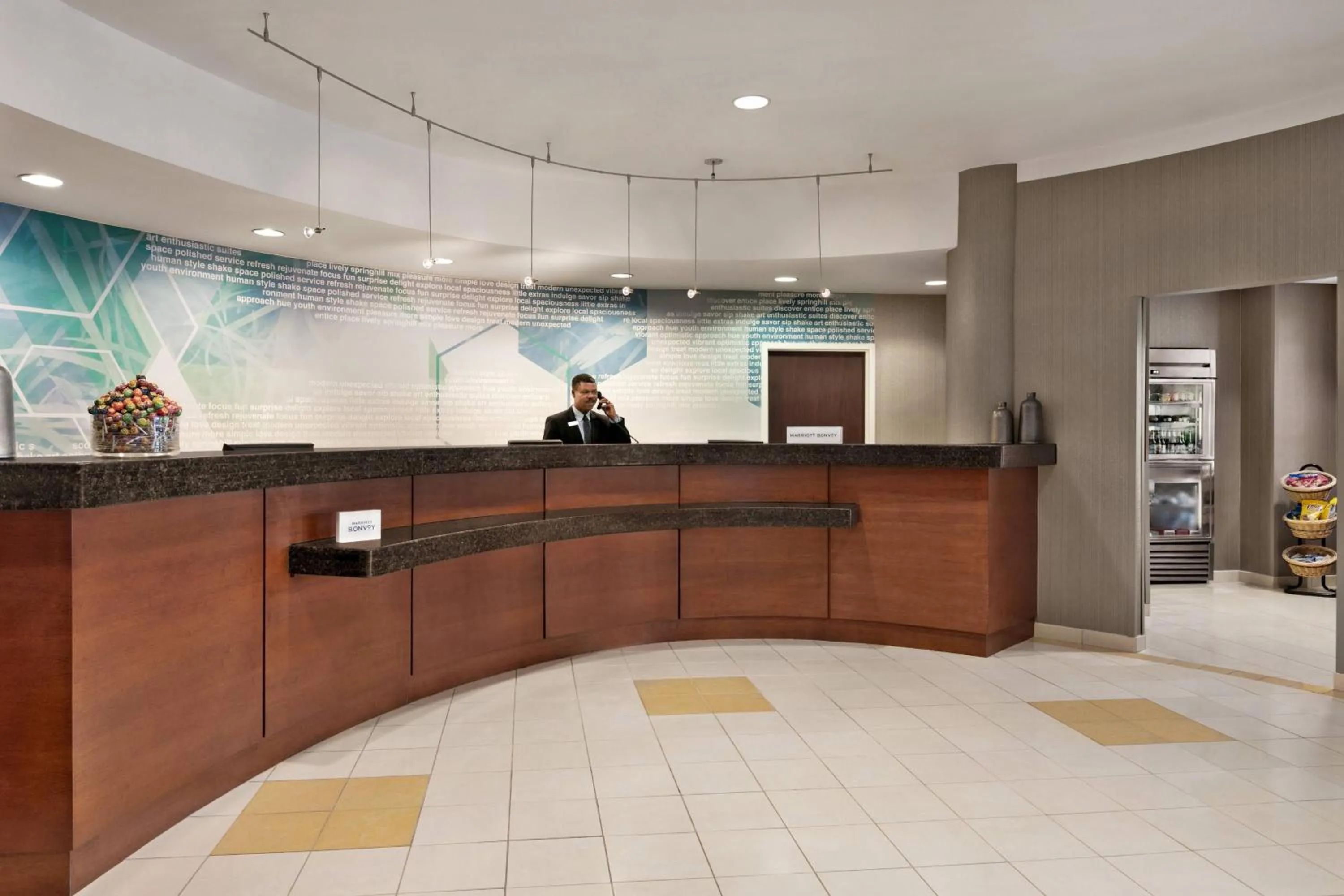 Lobby or reception in SpringHill Suites Dulles Airport