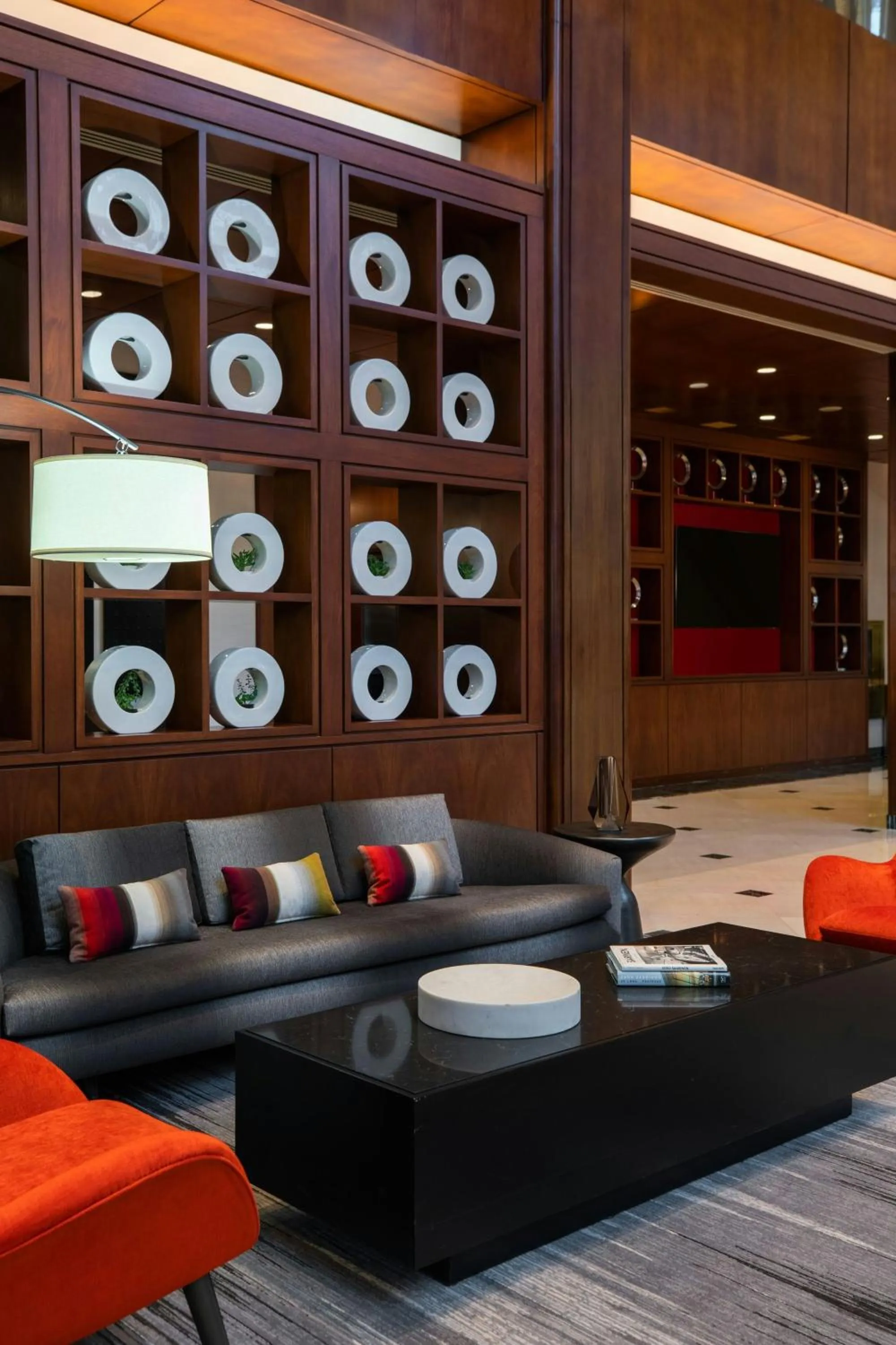 Lobby or reception in Washington Dulles Marriott Suites
