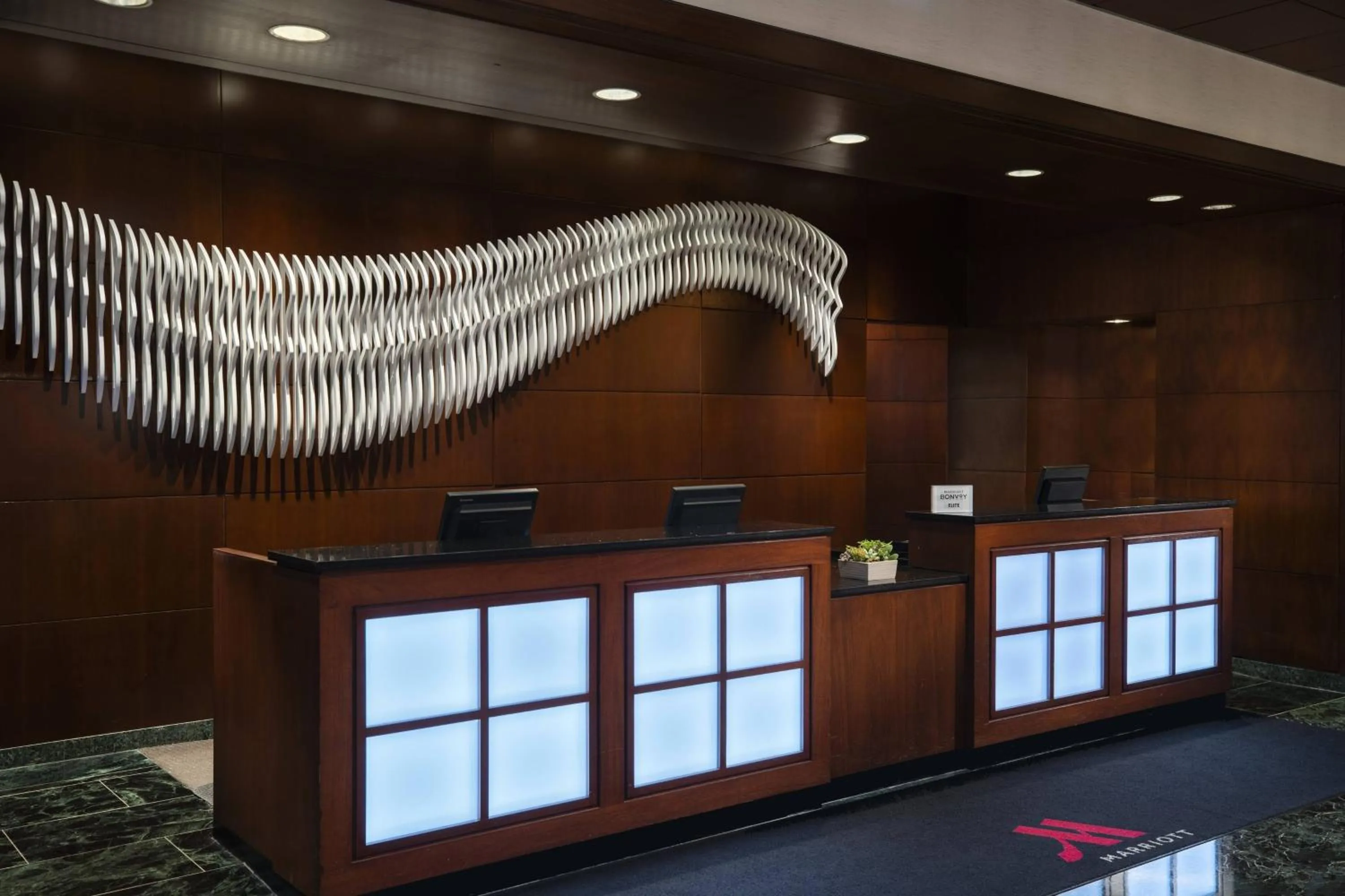 Lobby or reception in Washington Dulles Marriott Suites