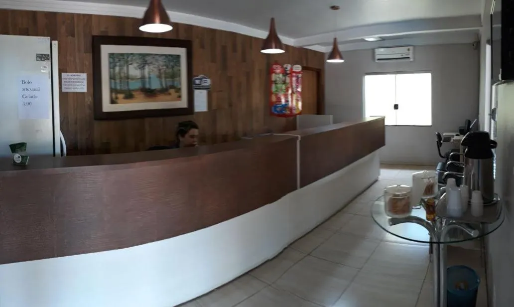 Lobby or reception in Hotel Maringa