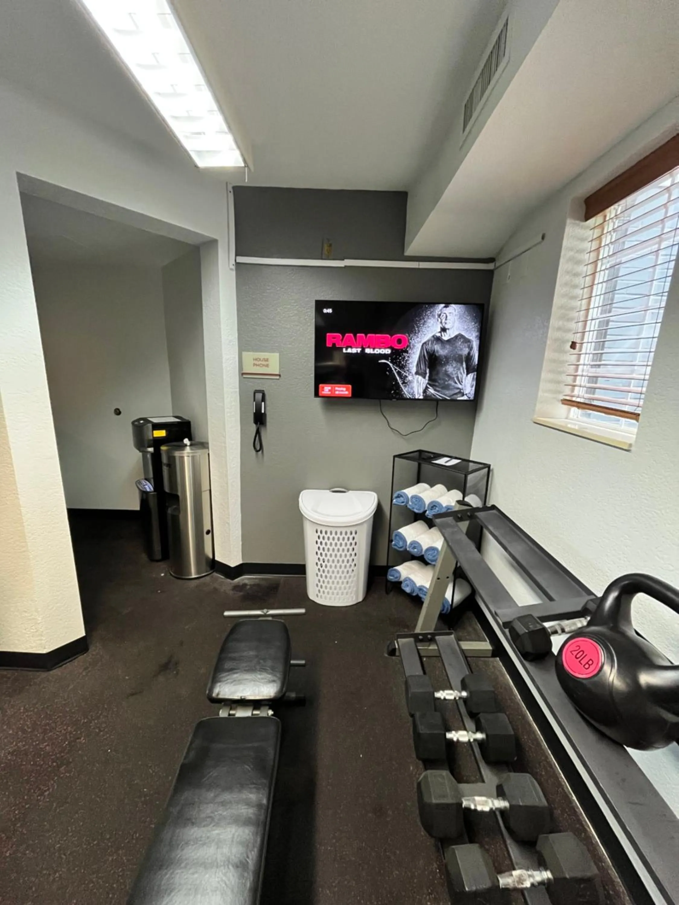 Fitness centre/facilities in MainStay Suites Sterling near Dulles Town Center