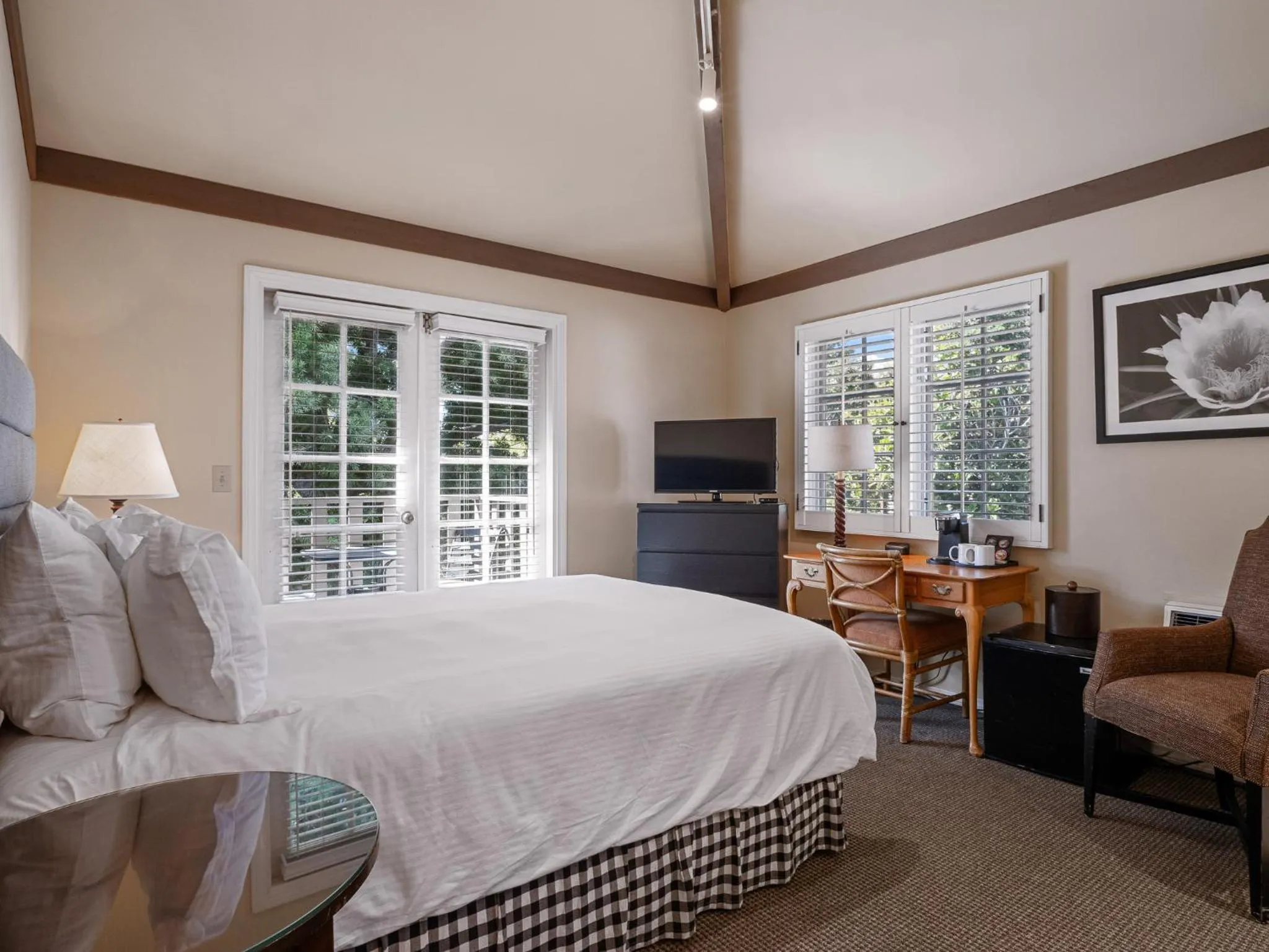 Bed in The Upham Hotel