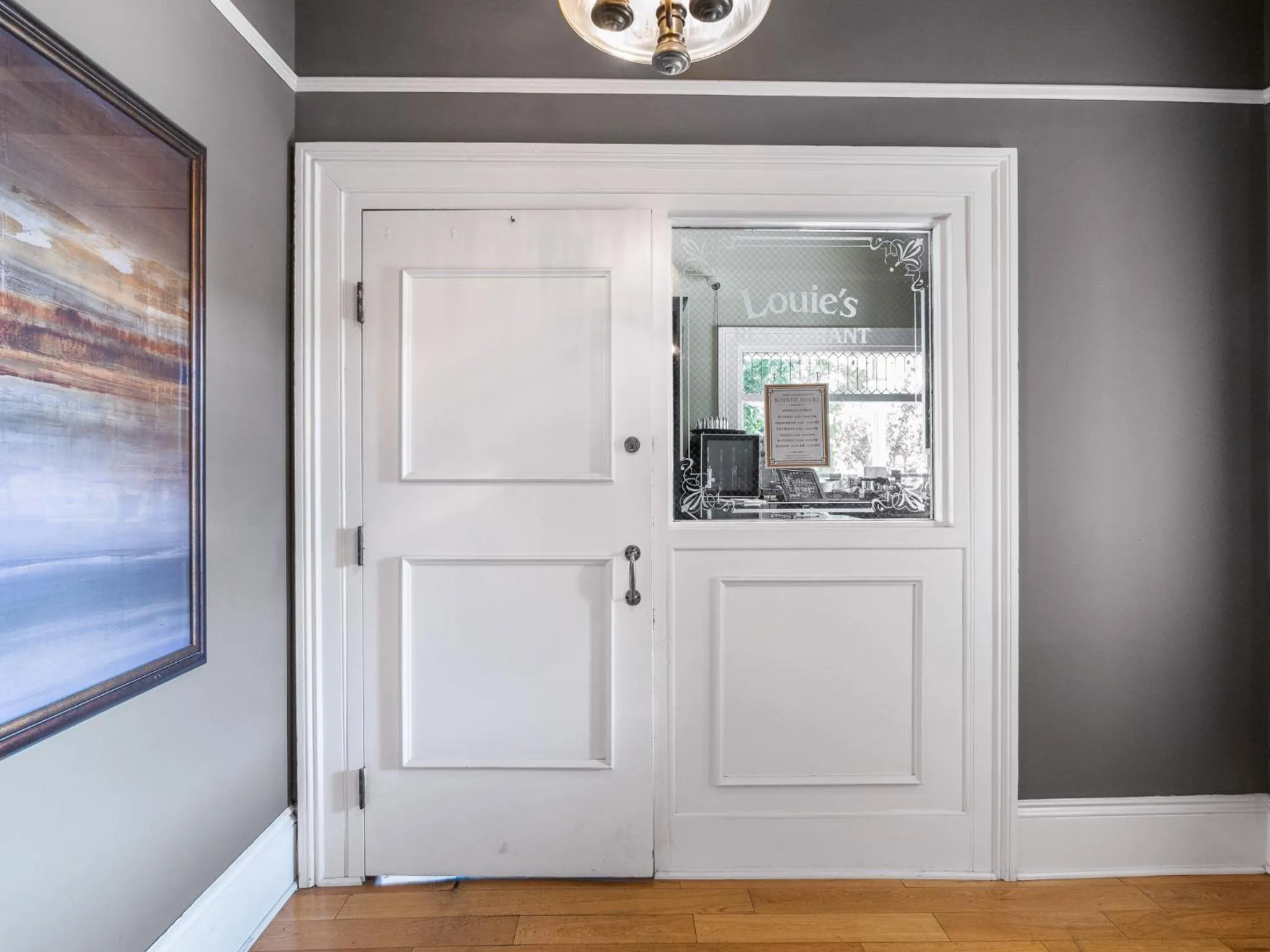 Restaurant/places to eat in The Upham Hotel