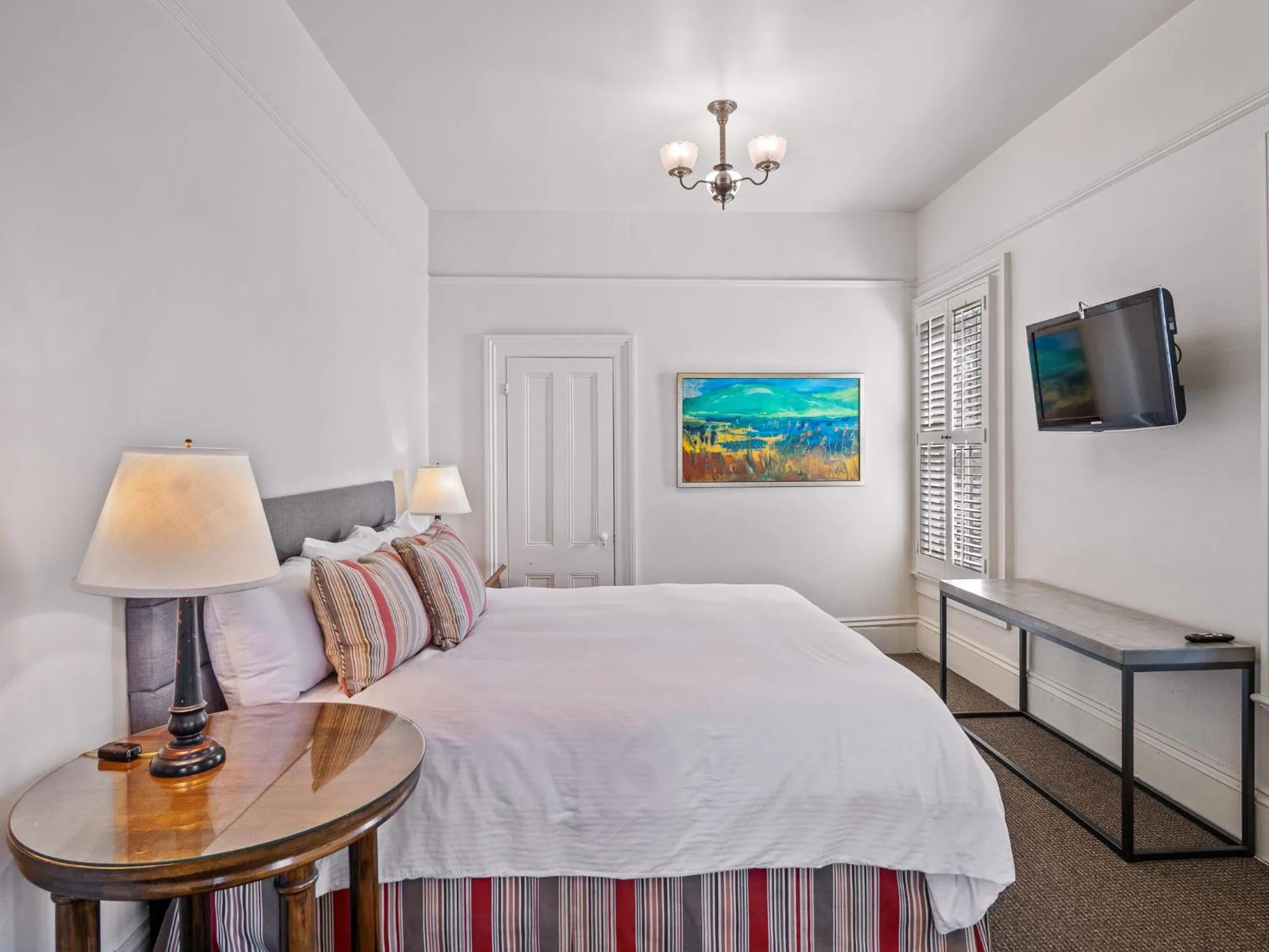 Bed in The Upham Hotel