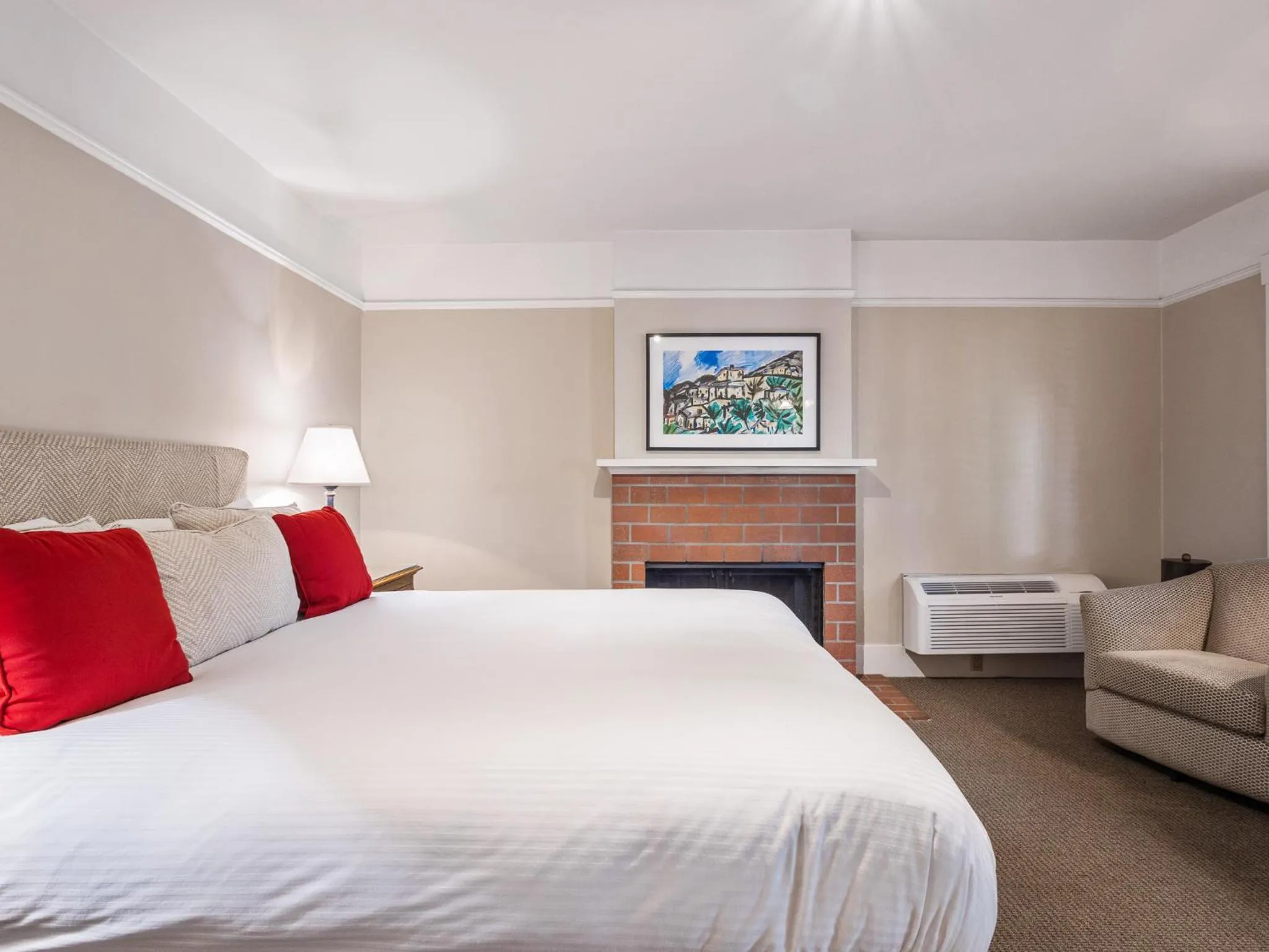 Bed in The Upham Hotel