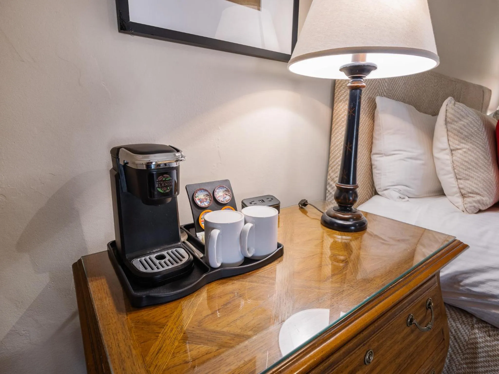 Bed in The Upham Hotel