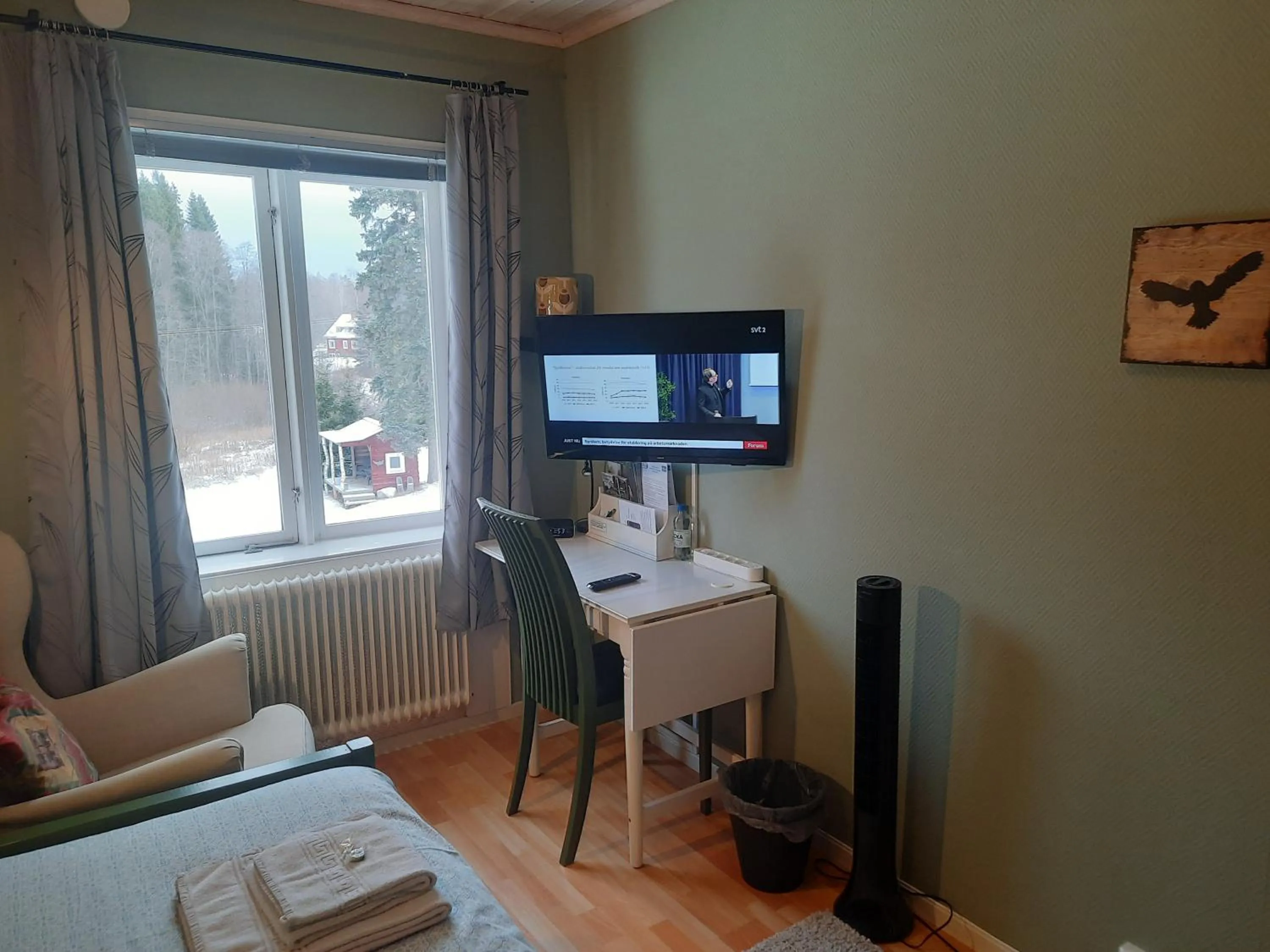 TV and multimedia, Bed in Geijersholms Herrgård