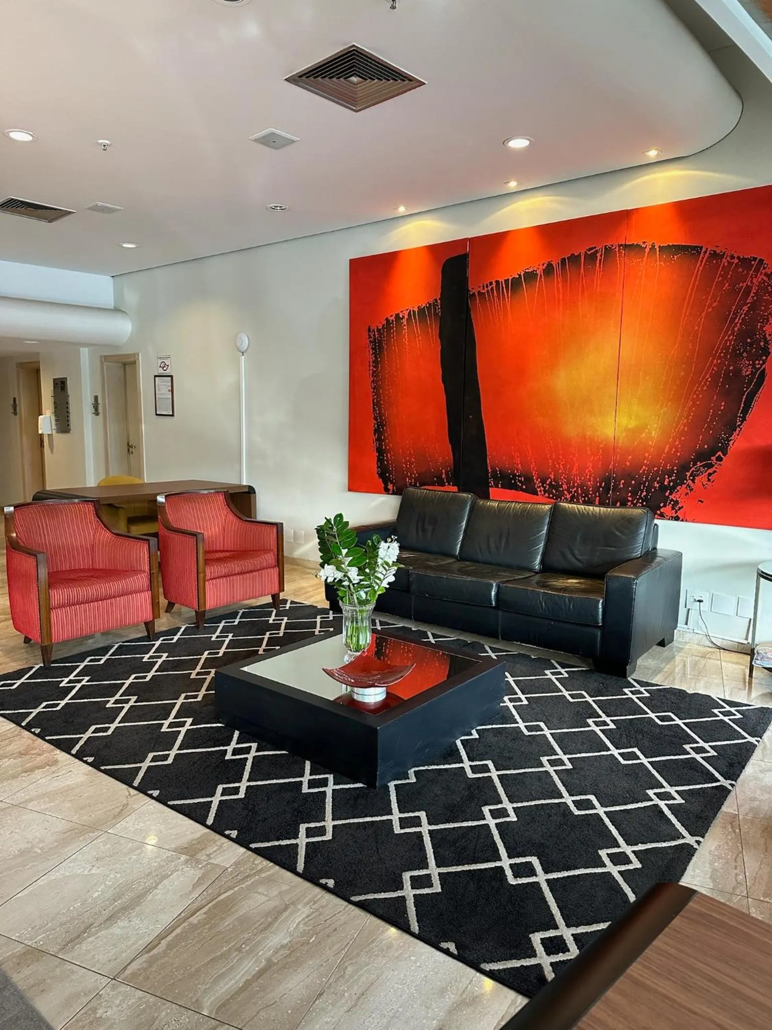 Living room in Hotel Saint Paul