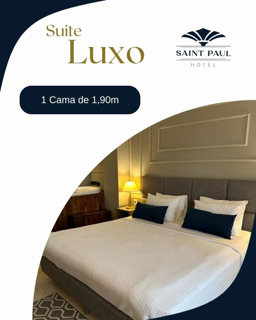 Bed in Hotel Saint Paul