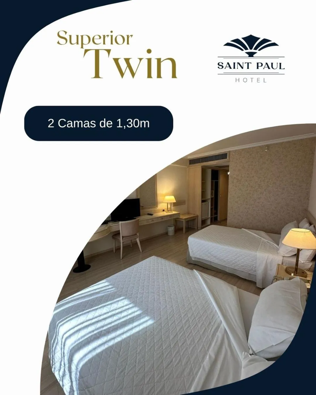 Bed in Hotel Saint Paul