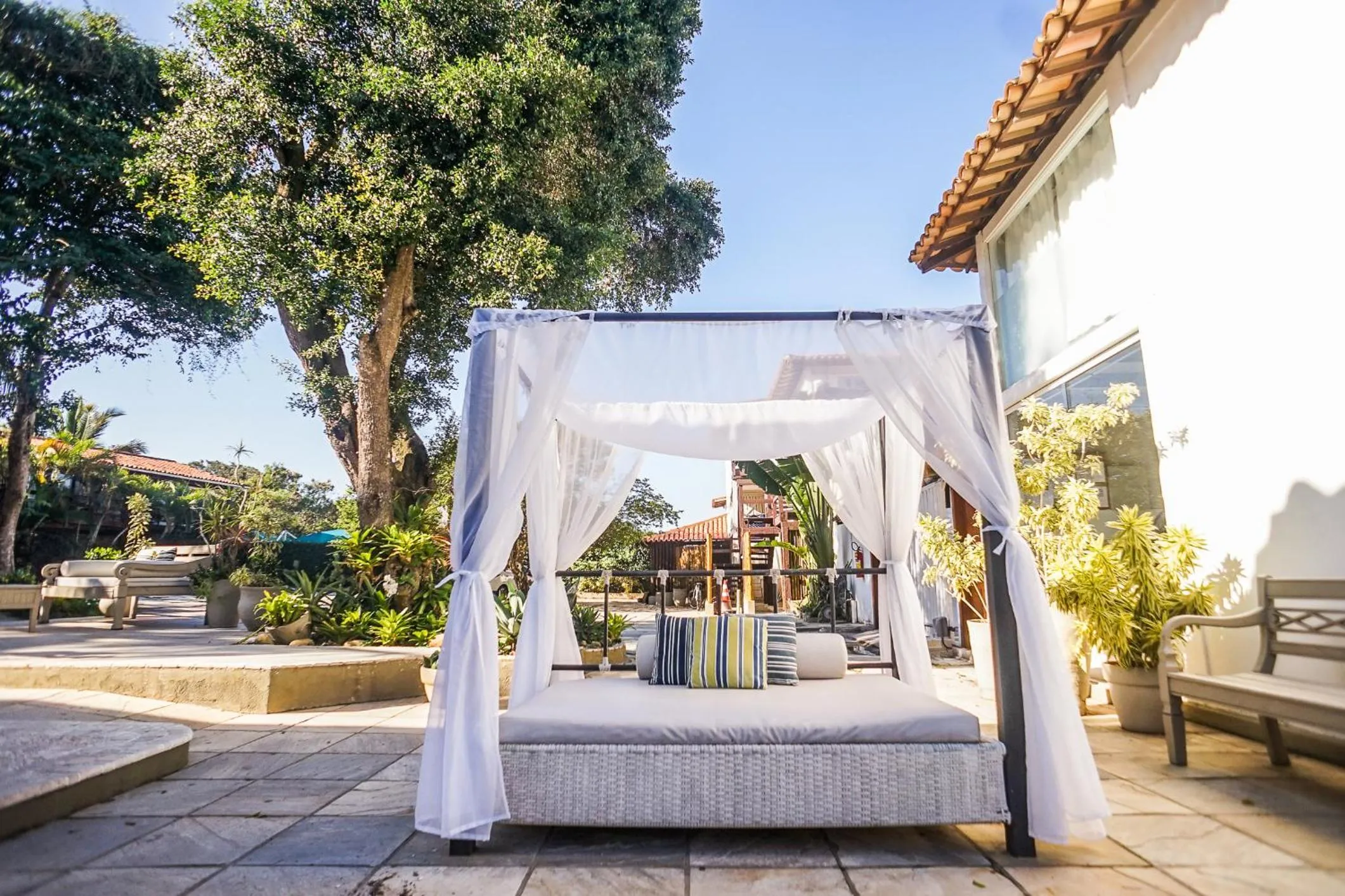 sunbed in Pousada Blue Marlin