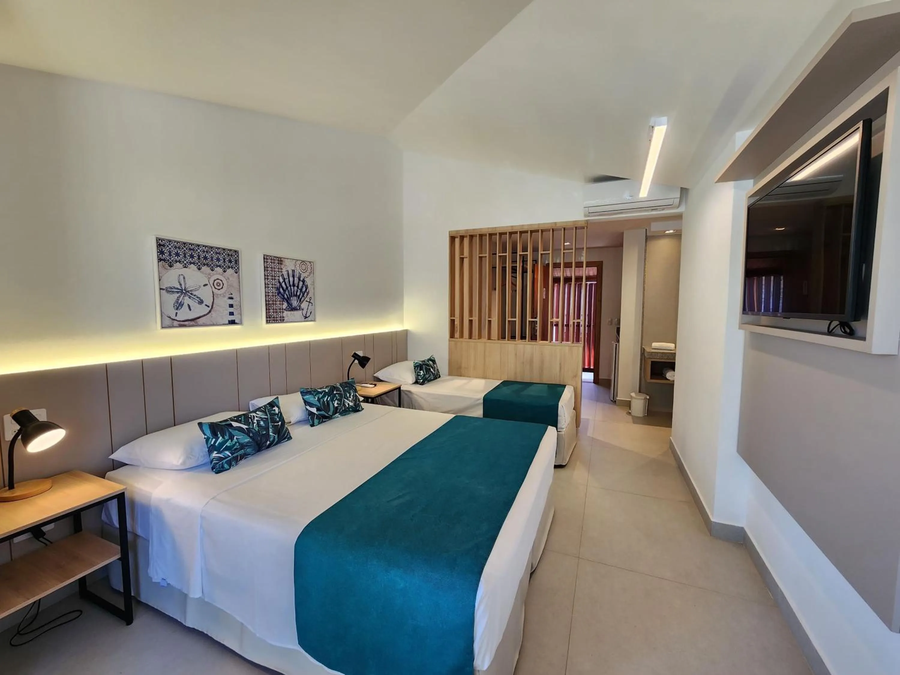 Bedroom, Bed in Pousada Blue Marlin