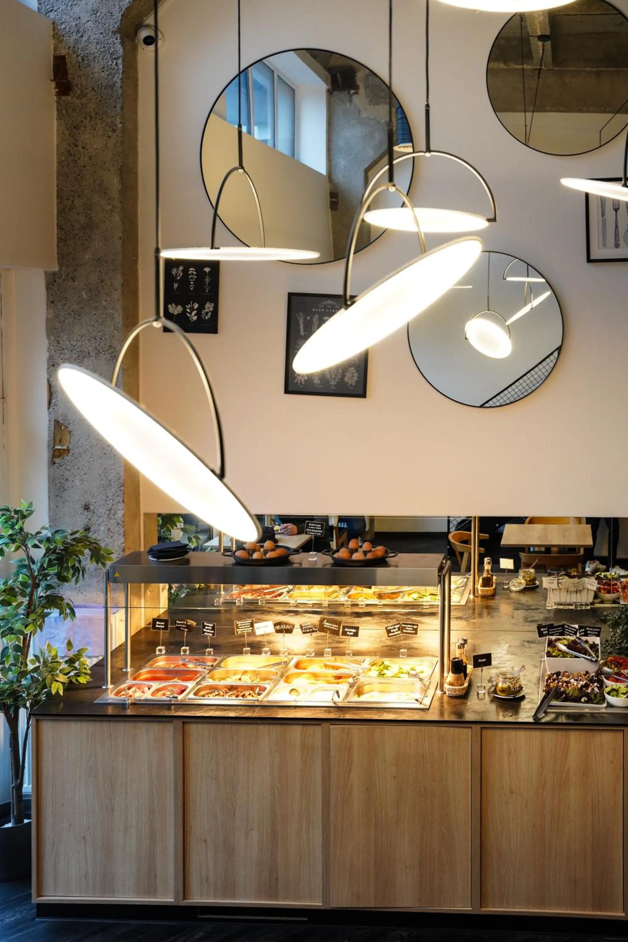 Food and drinks in Loop Hotel Vilnius