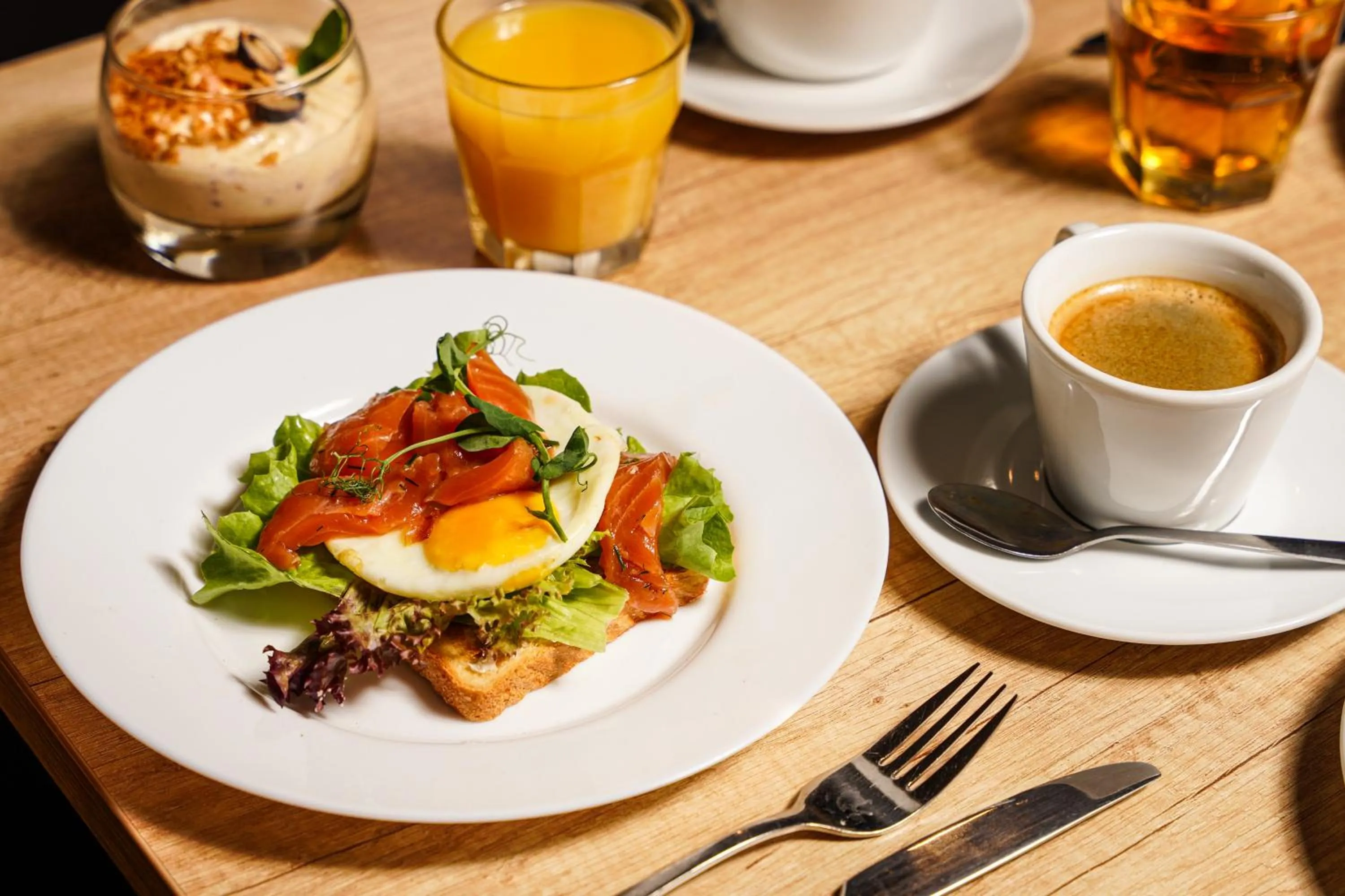 Breakfast in Loop Hotel Vilnius