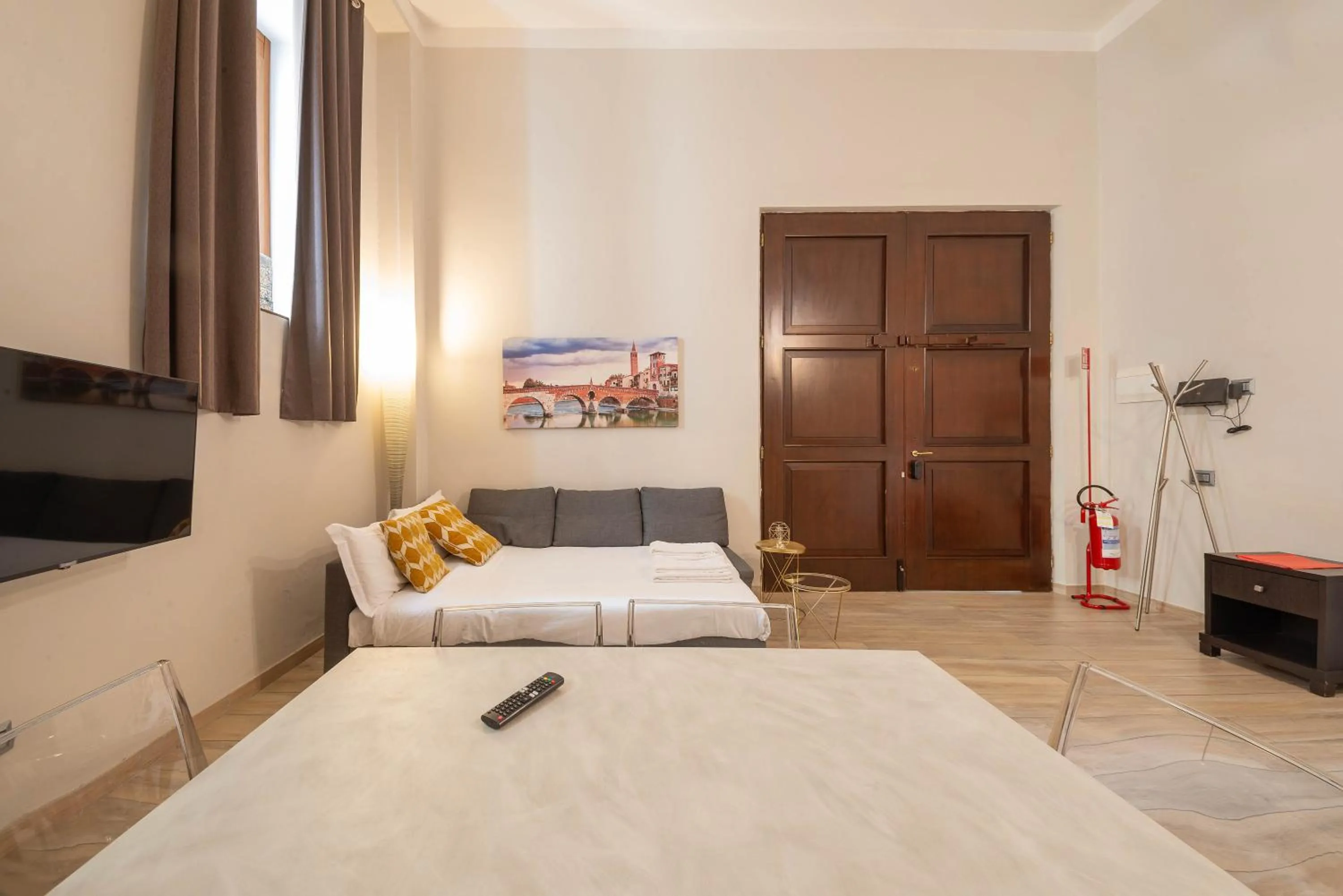 Kitchen or kitchenette, Bed in Amphitheatrum Arena