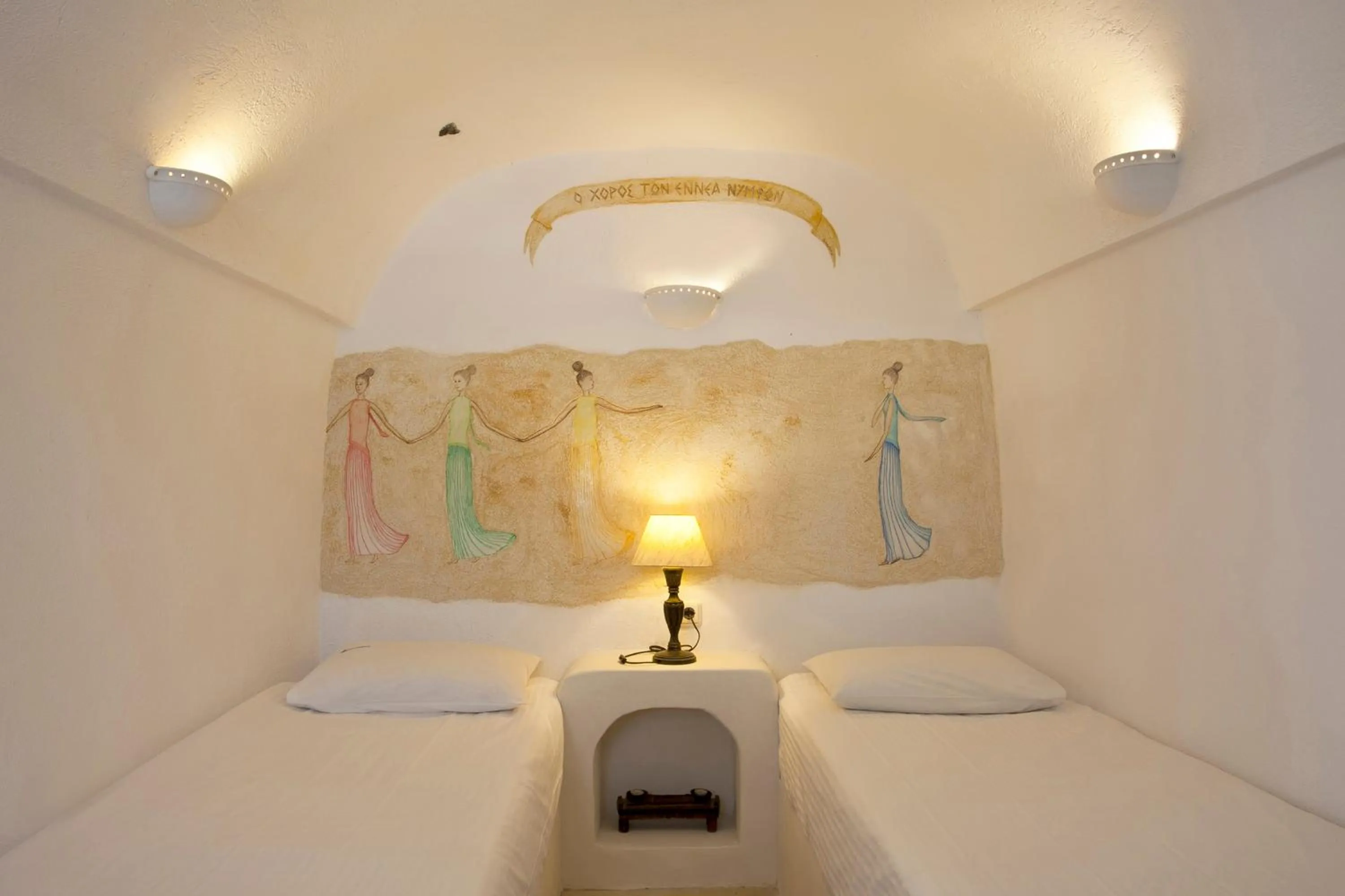 Bed in Alexander's Suites