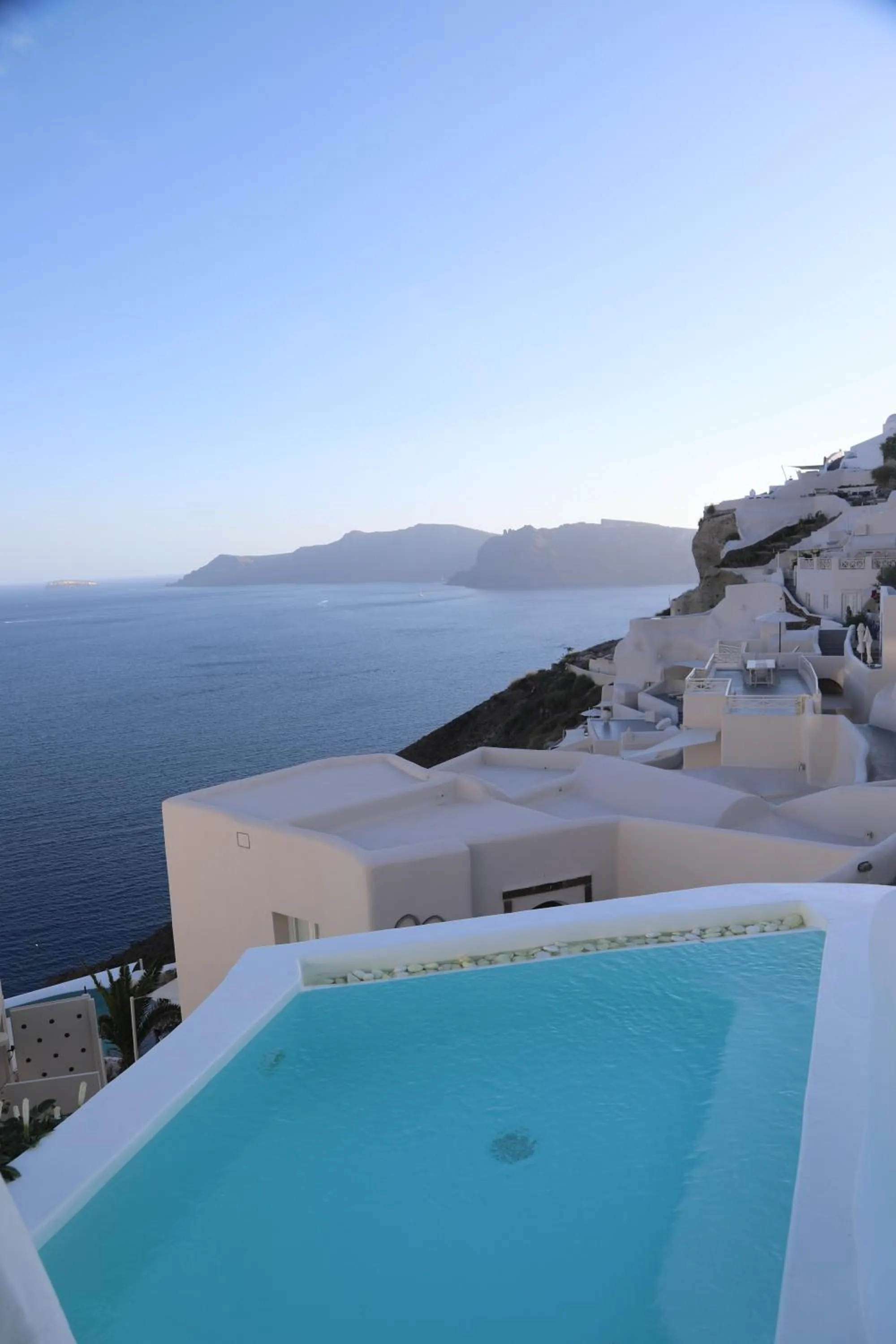 Swimming pool in Alexander's Suites