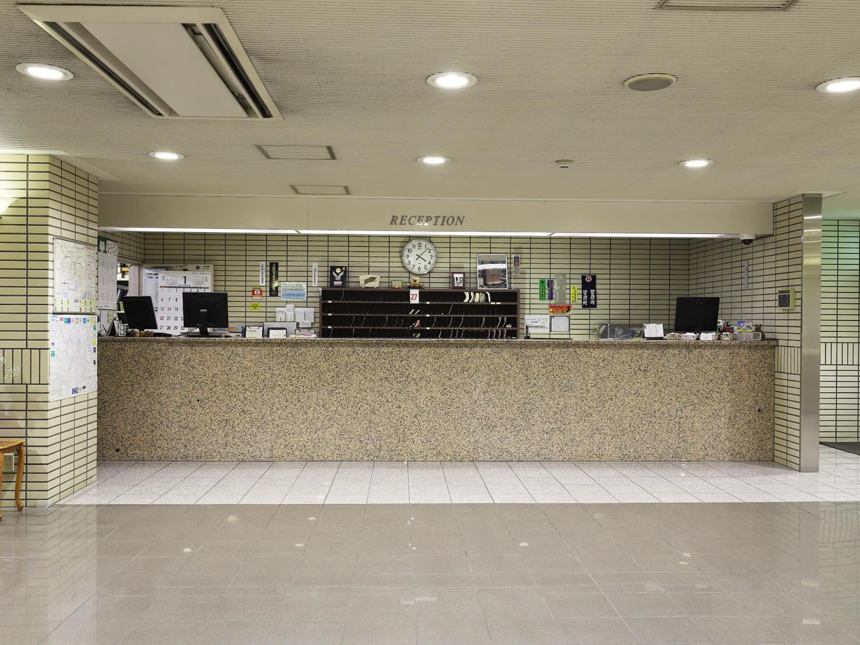 Lobby or reception in Kawagoe Daiichi Hotel