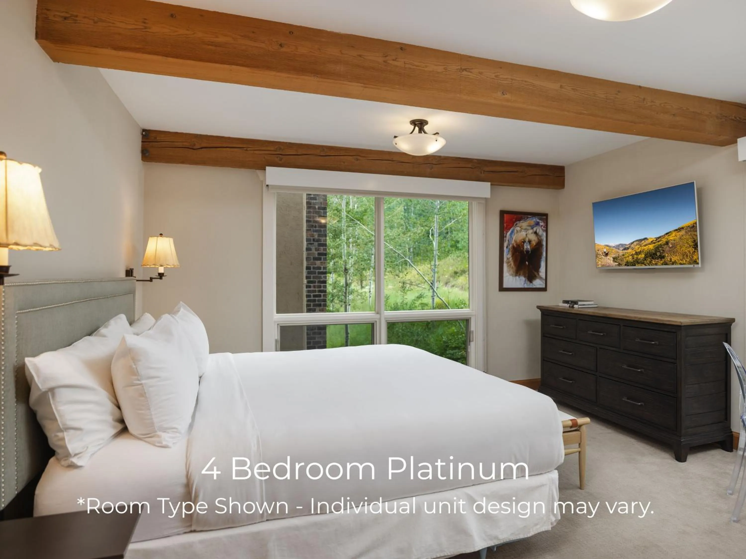 Bed in Top of the Village