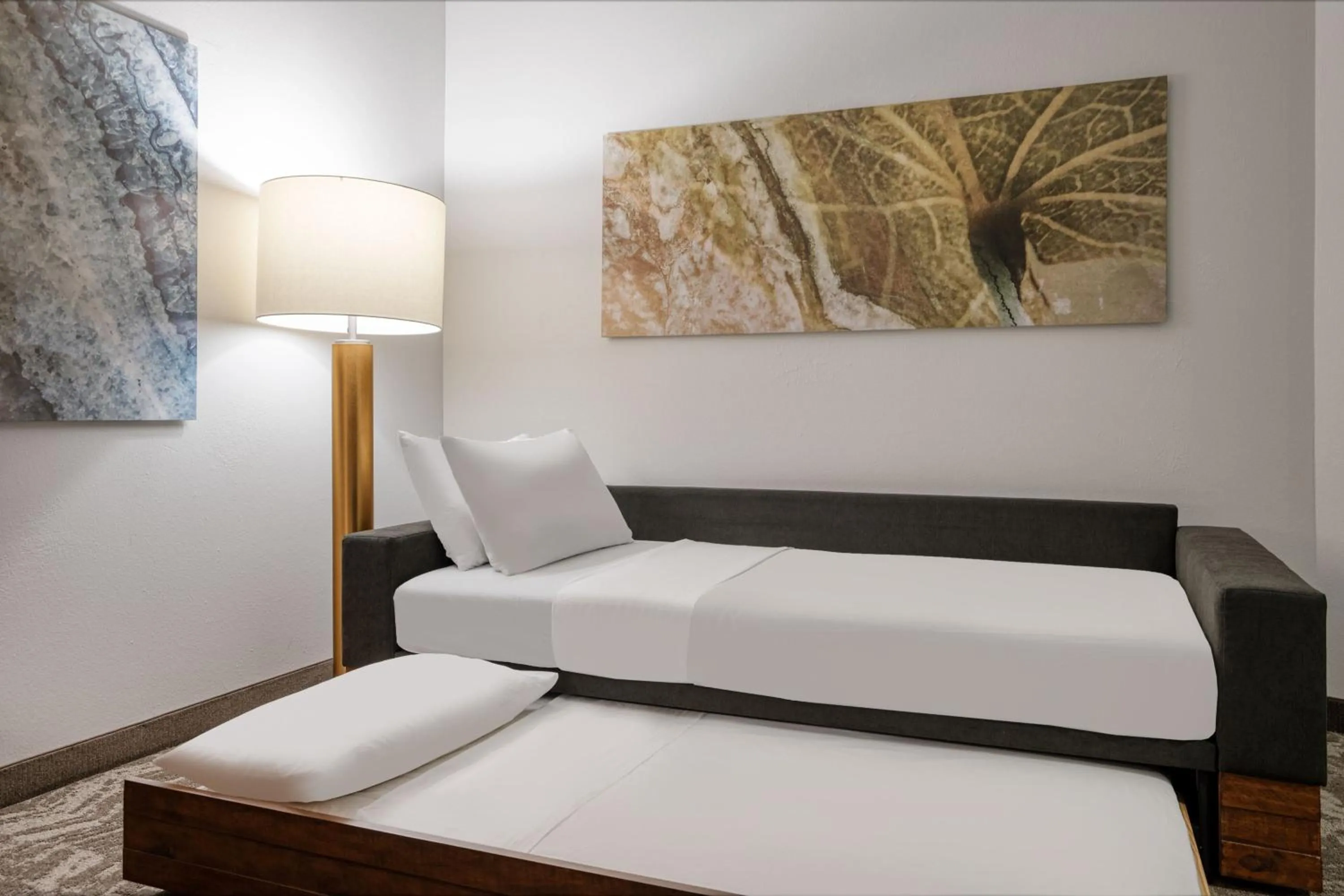 Photo of the whole room, Bed in SpringHill Suites Terre Haute