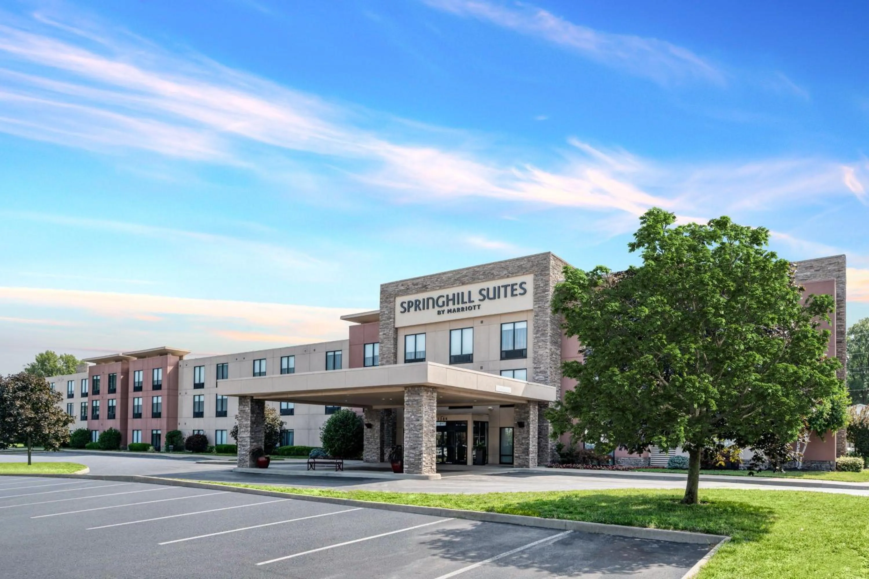 Property building in SpringHill Suites Terre Haute